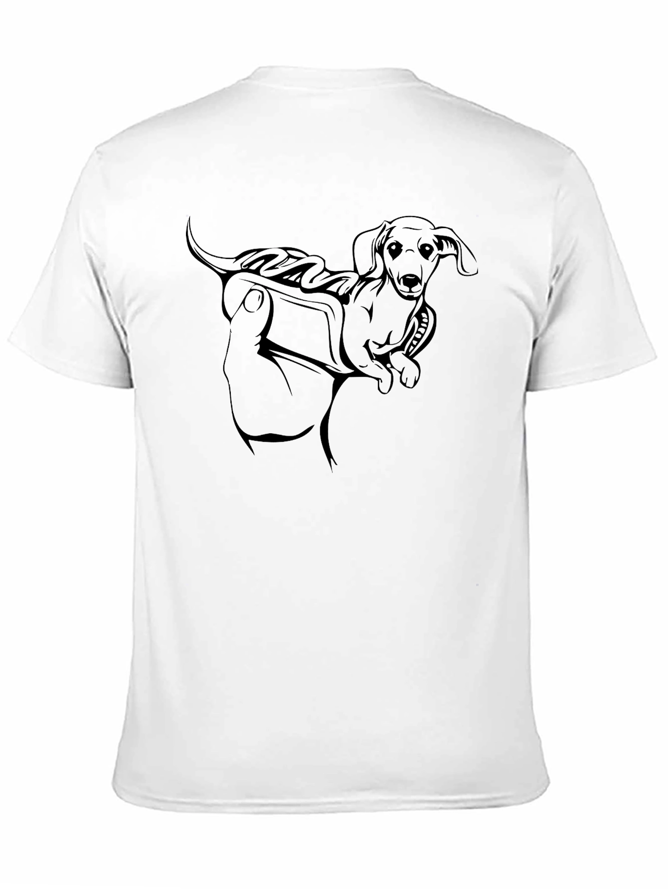 Dachshund Hot Dog Graphic Tee - Unisex