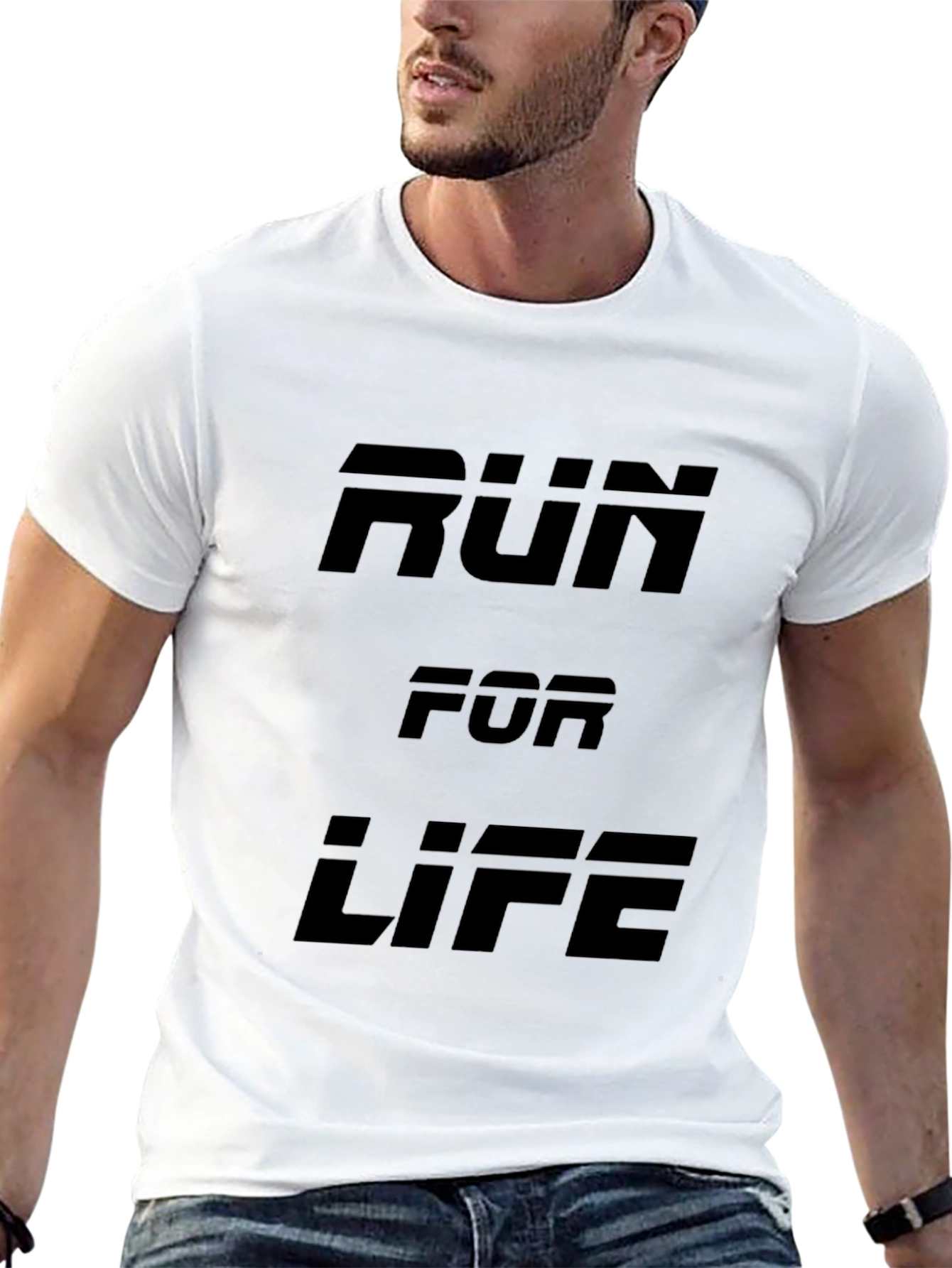 Run For Life Graphic T-Shirt