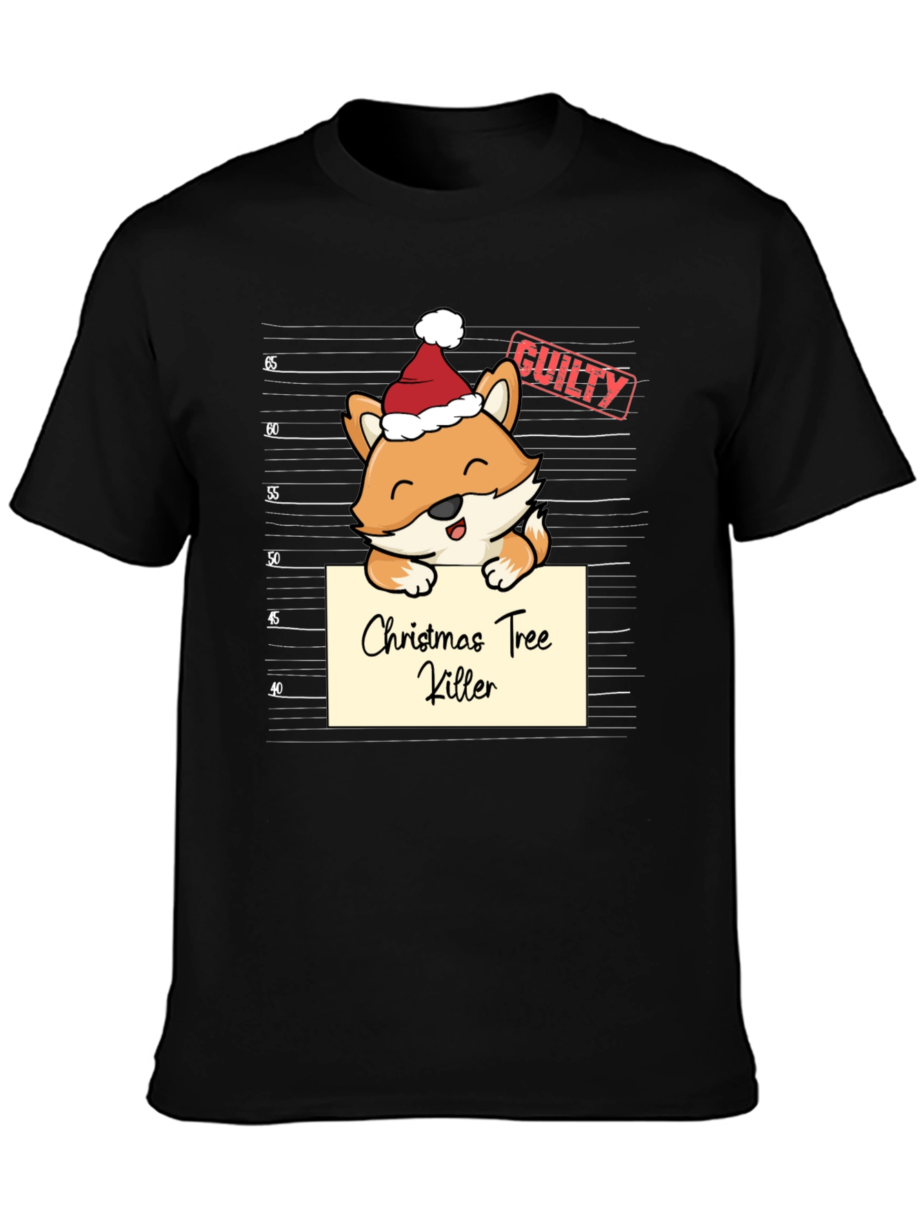 Christmas Tree Killer Fox T-Shirt