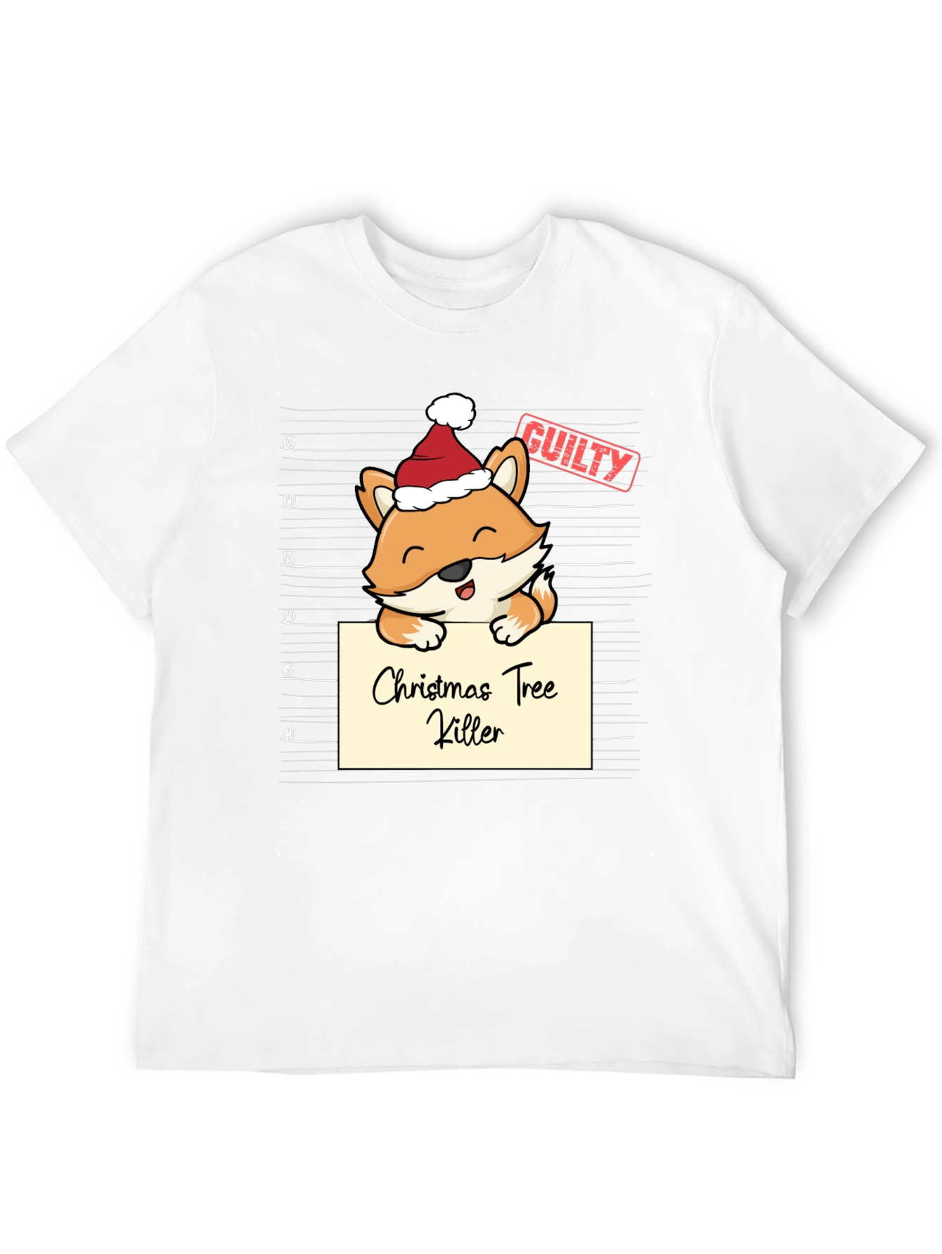 Christmas Tree Killer Fox T-Shirt