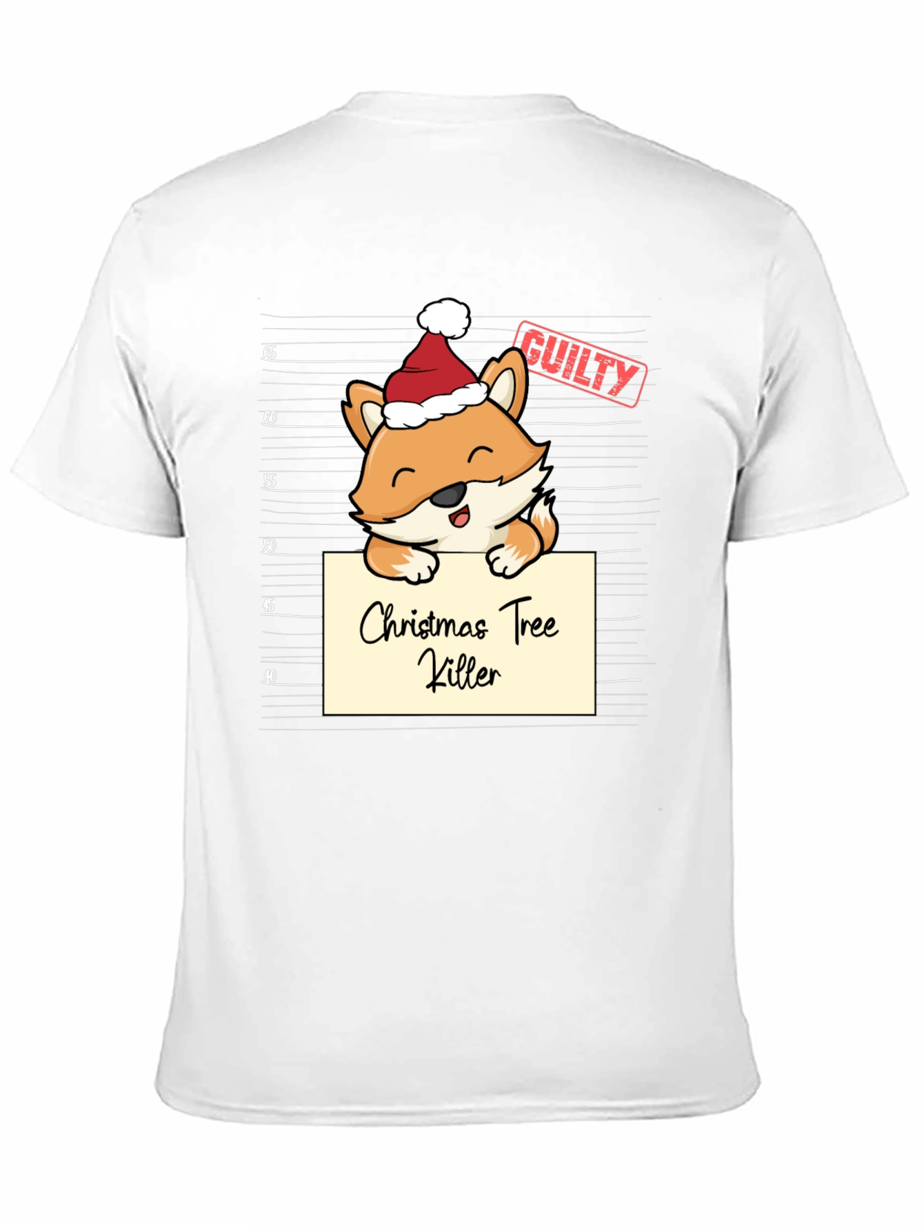 Christmas Tree Killer Fox T-Shirt