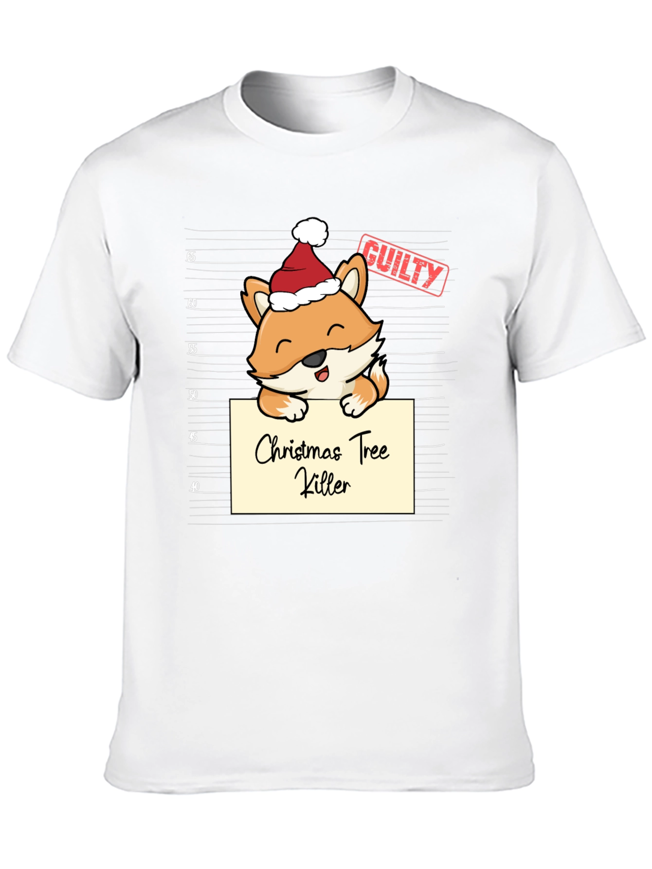 Christmas Tree Killer Fox T-Shirt