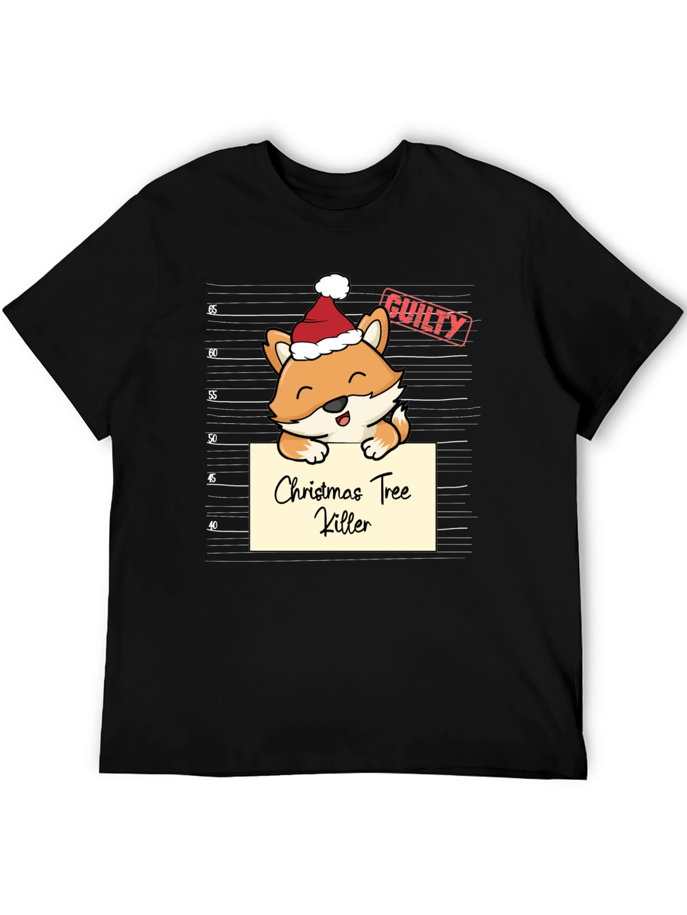 Christmas Tree Killer Fox T-Shirt