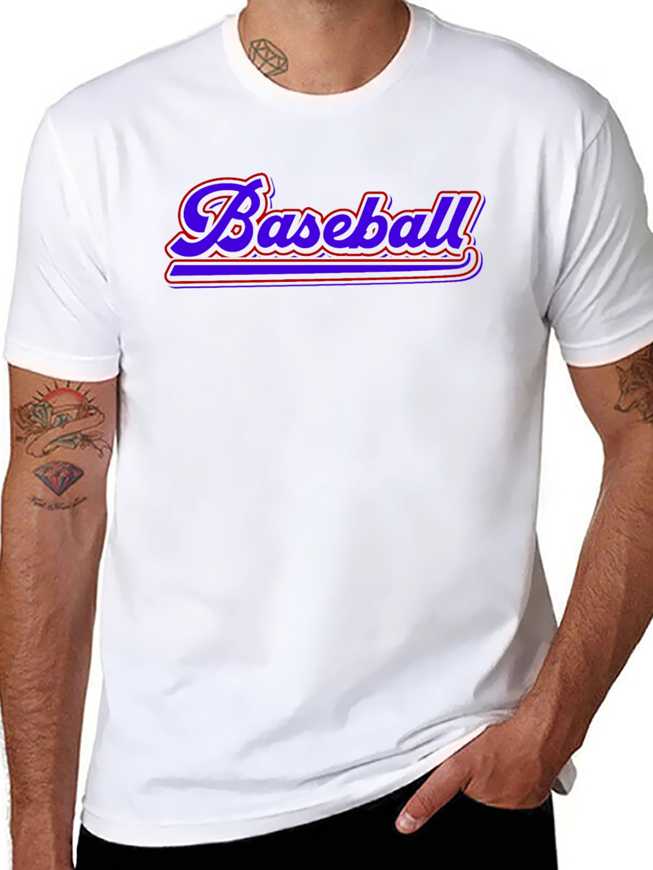 Baseball Graphic T-Shirt - Stylish Casual Wear