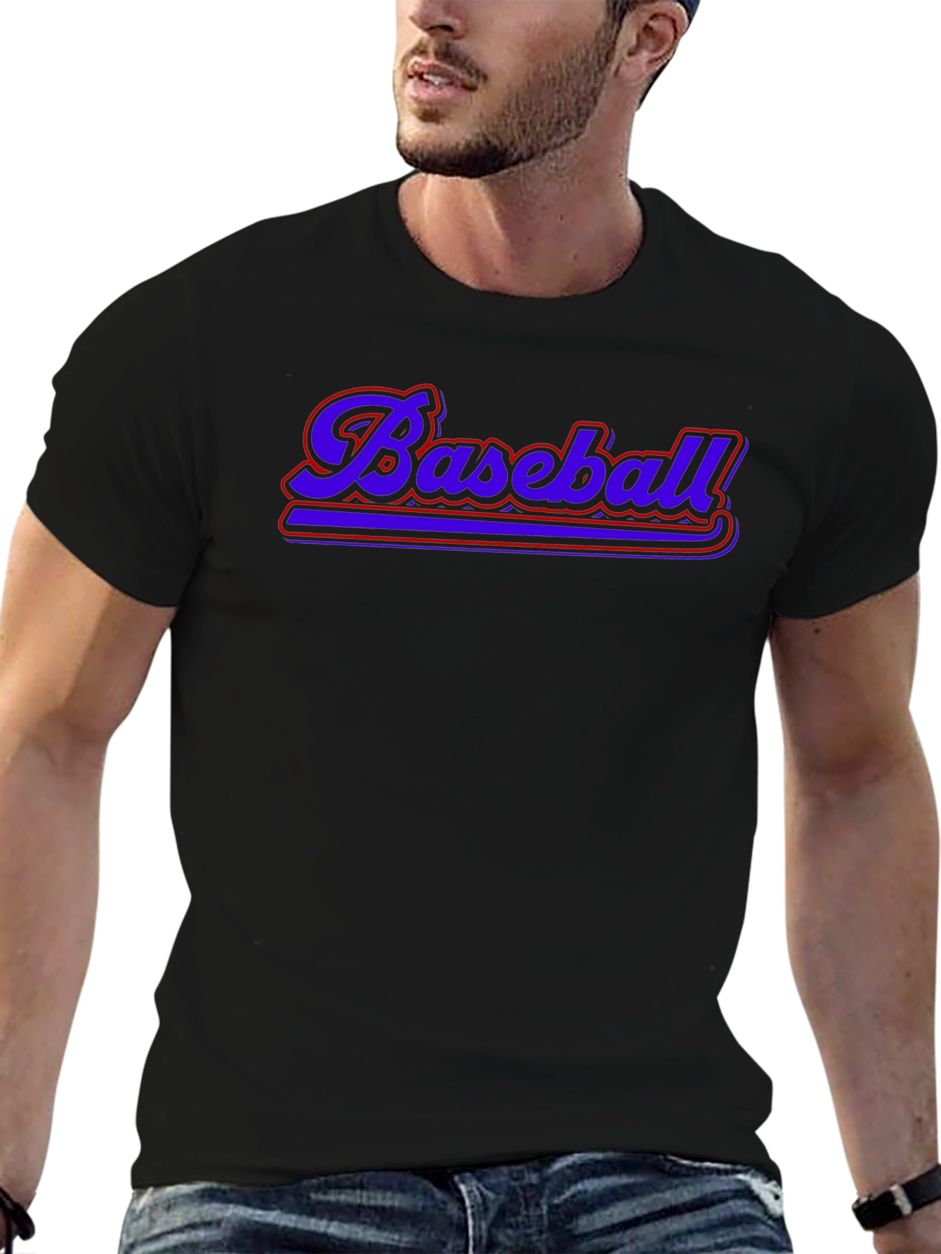 Baseball Graphic T-Shirt - Stylish Casual Wear
