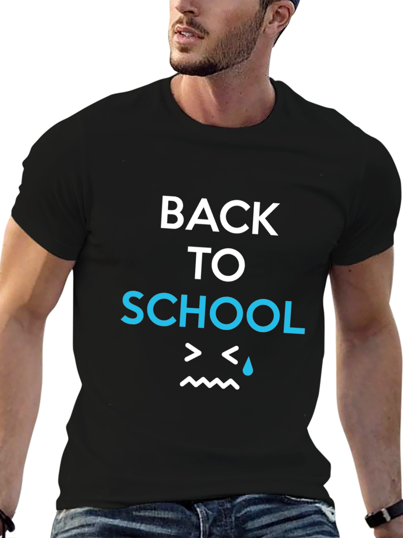 Back to School Graphic Tee - Funny Emoji Shirt