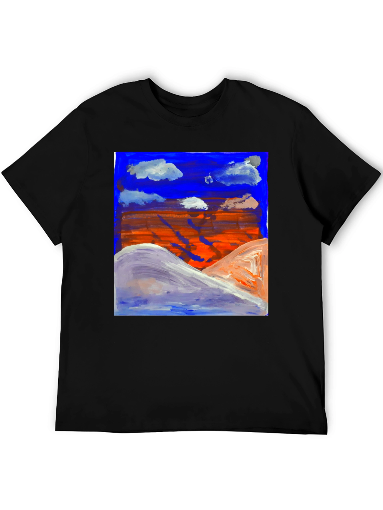 Artistic Landscape Graphic Tee