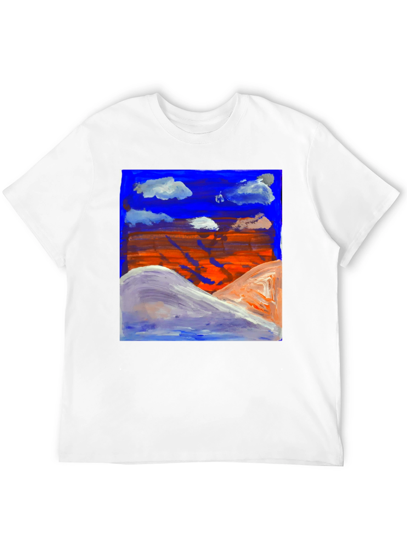 Artistic Landscape Graphic Tee