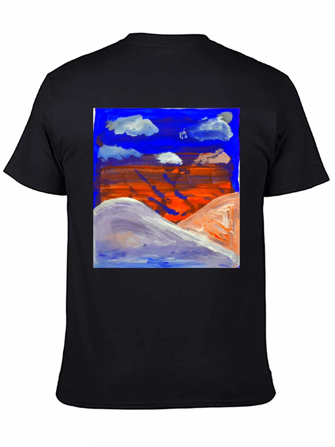 Artistic Landscape Graphic Tee