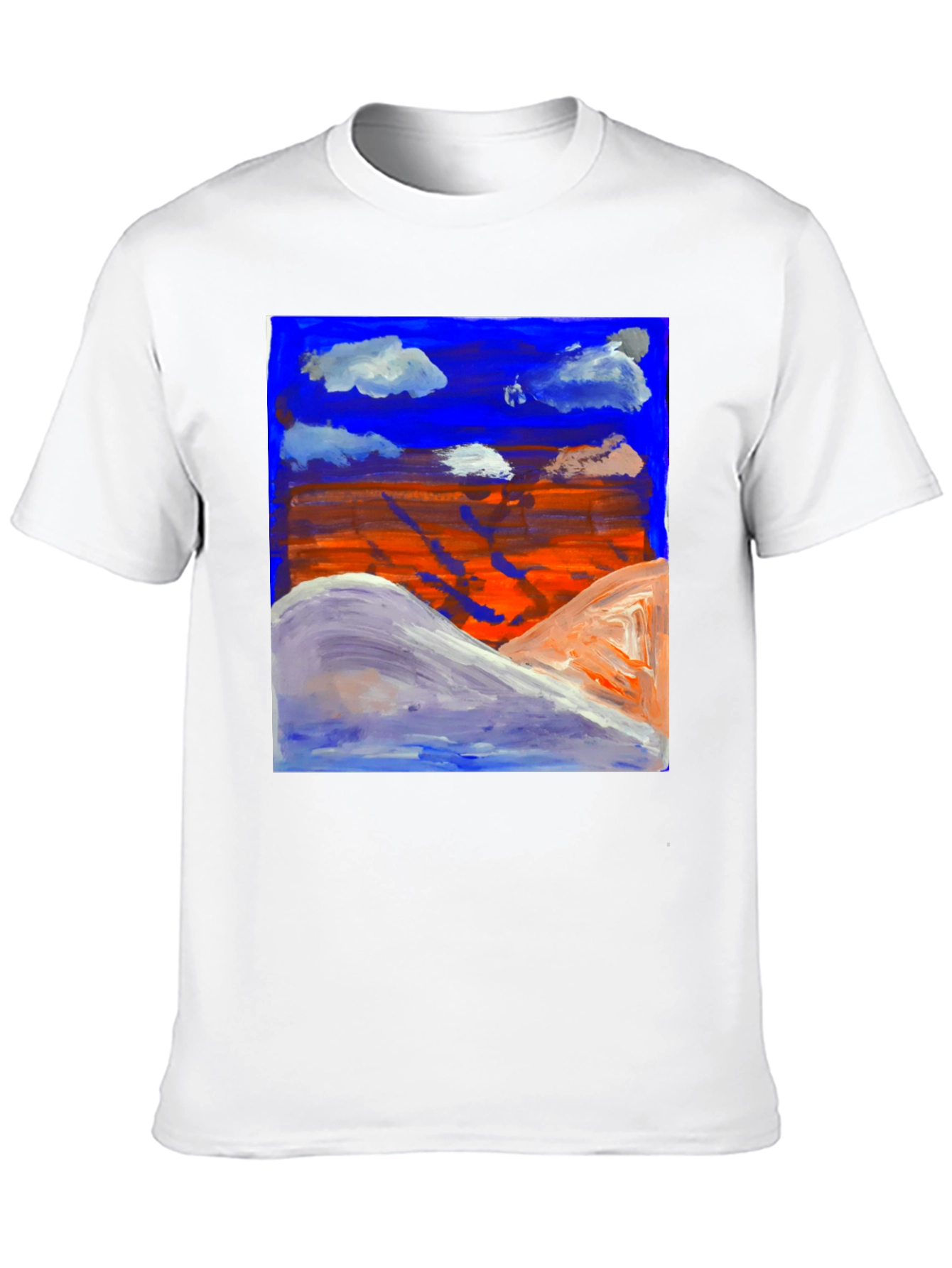 Artistic Landscape Graphic Tee