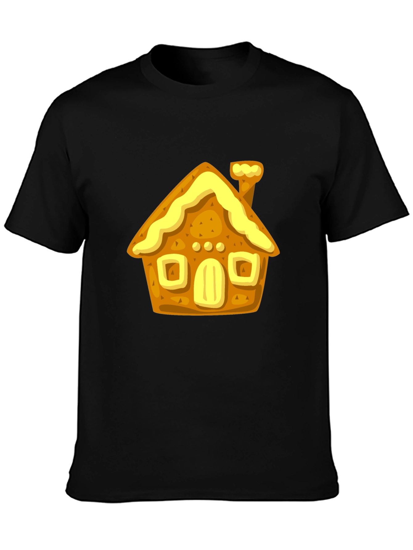 Gingerbread House Graphic T-Shirt