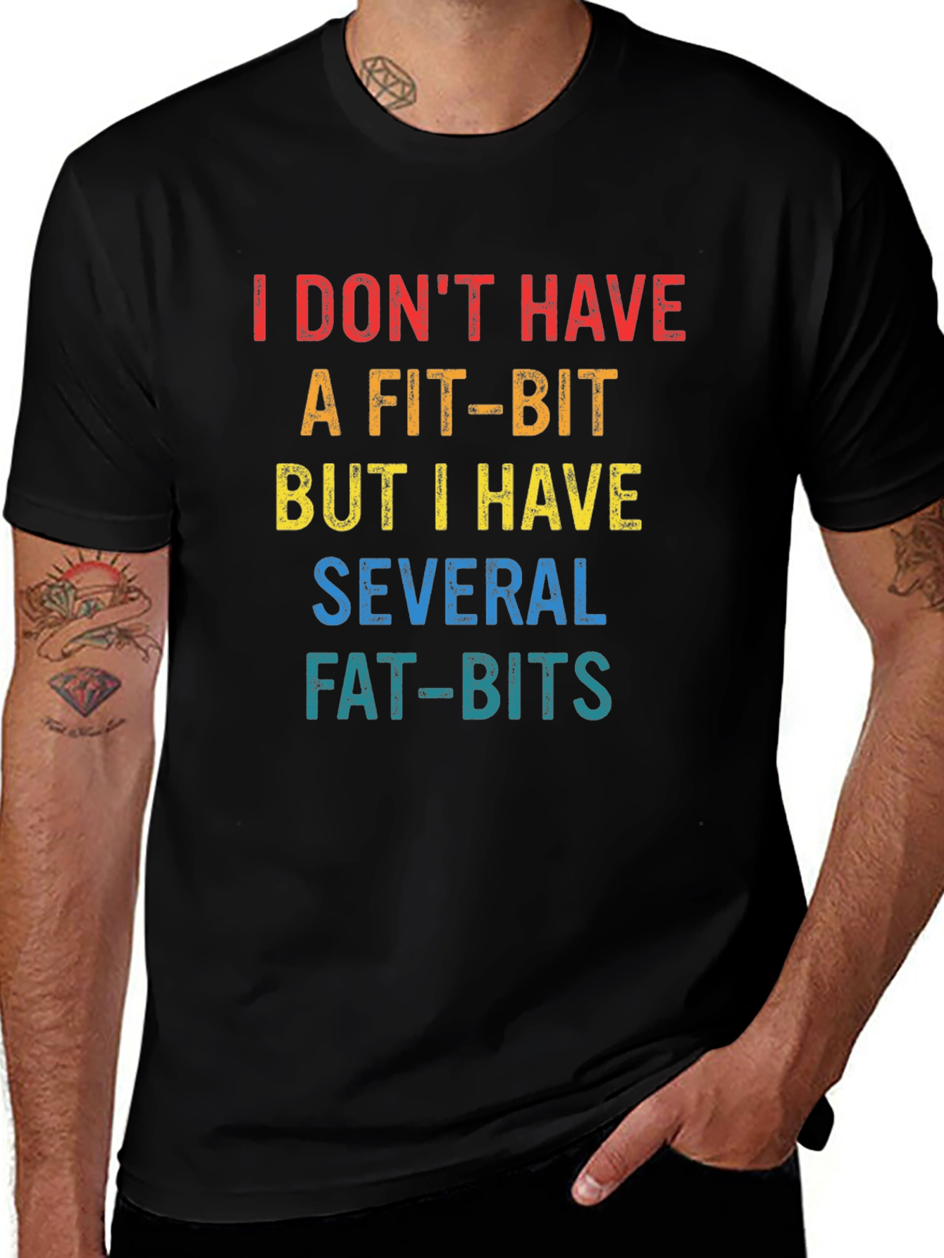 Funny Fat-Bits T-Shirt - Humor Apparel