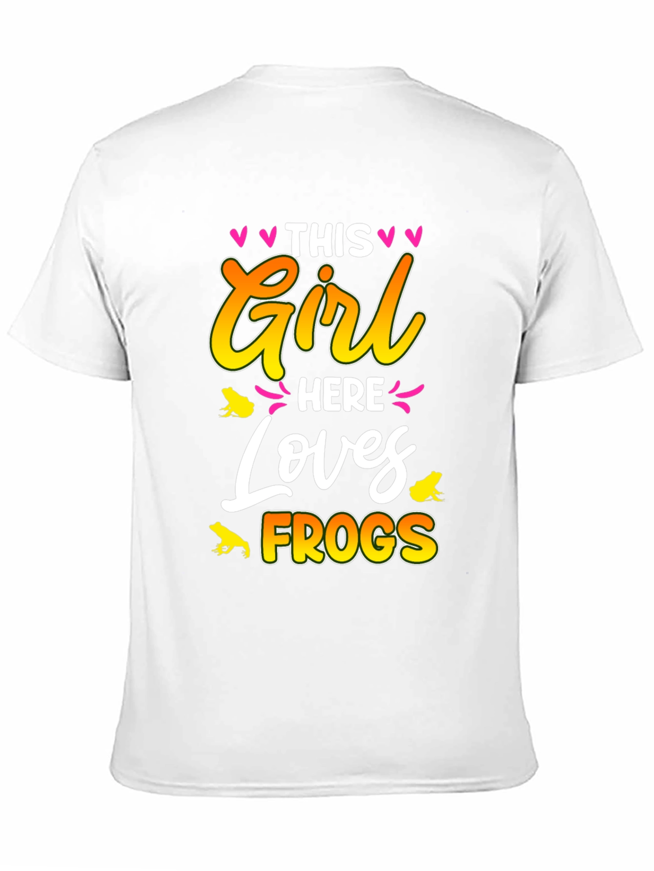 This Girl Loves Frogs Graphic T-Shirt
