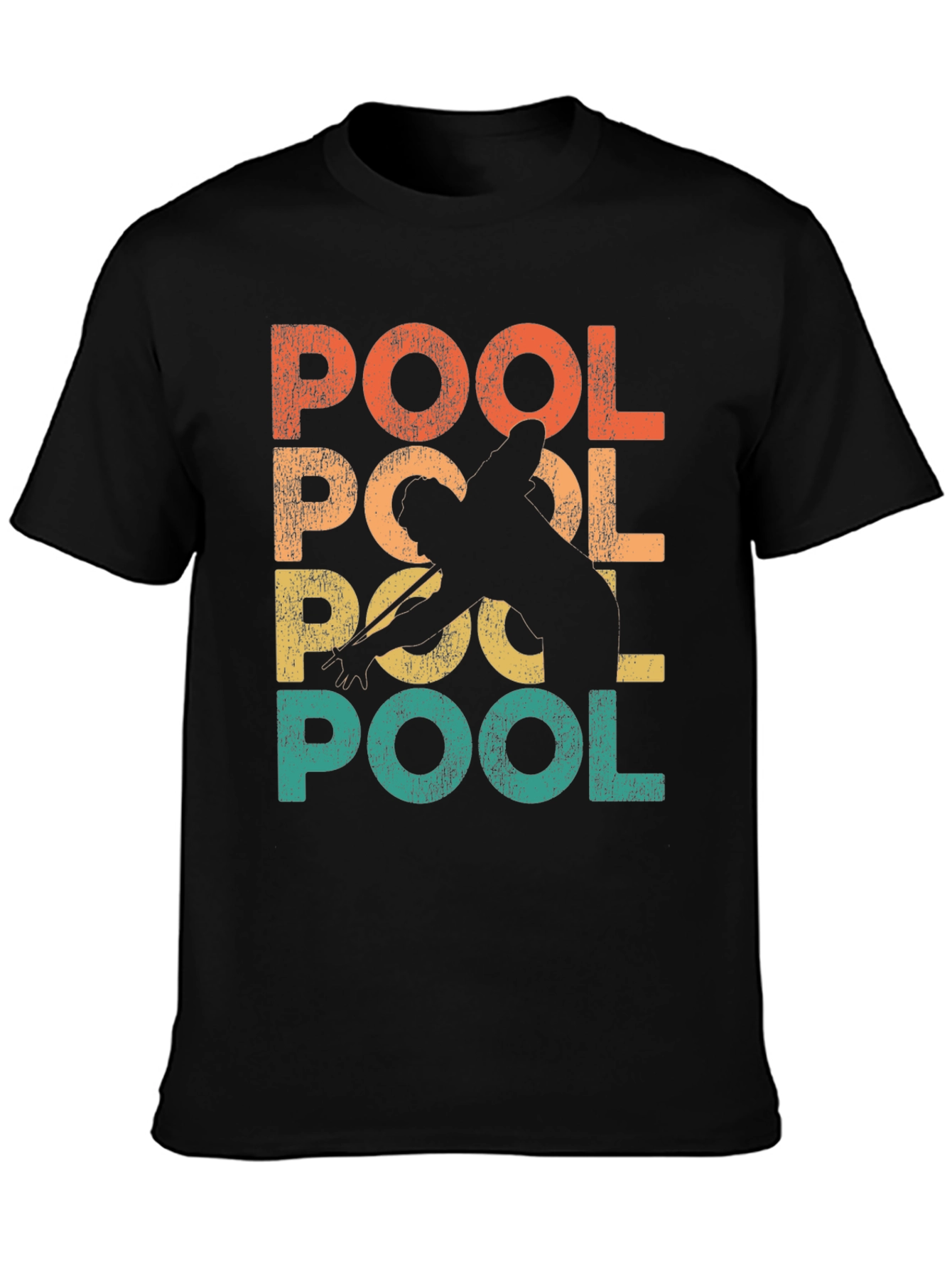 Retro Pool Player Graphic Tee