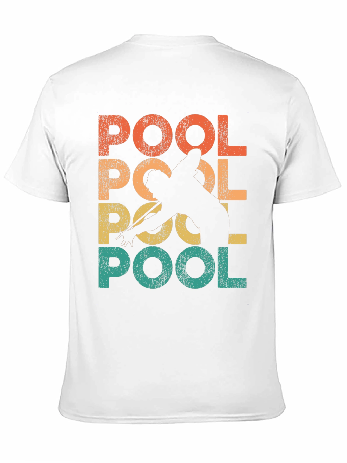 Retro Pool Player Graphic Tee