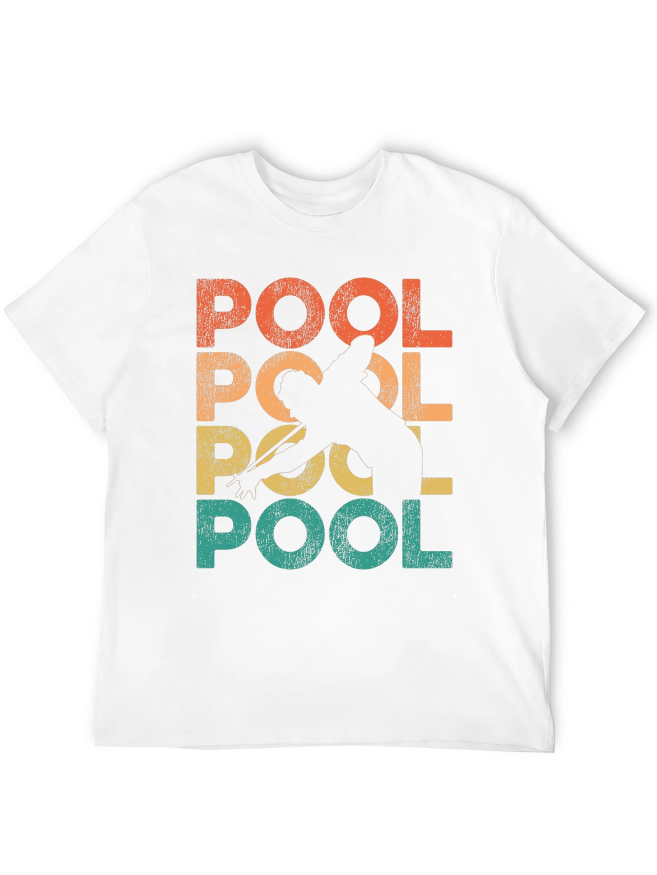 Retro Pool Player Graphic Tee
