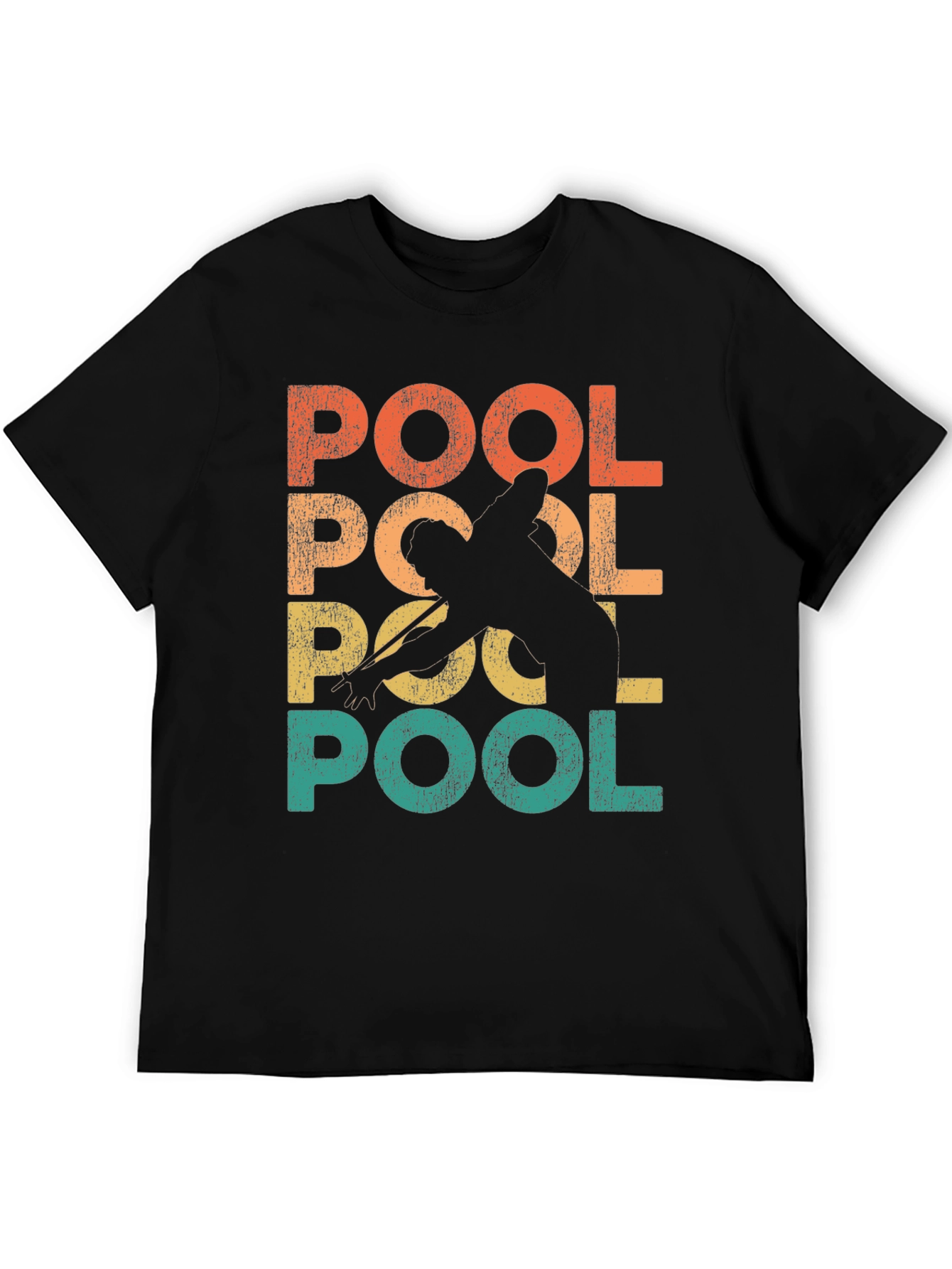Retro Pool Player Graphic Tee