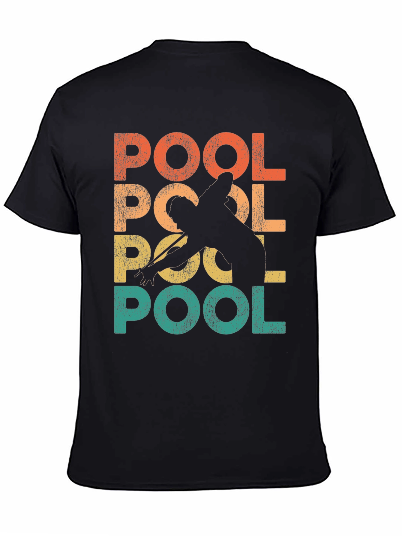 Retro Pool Player Graphic Tee
