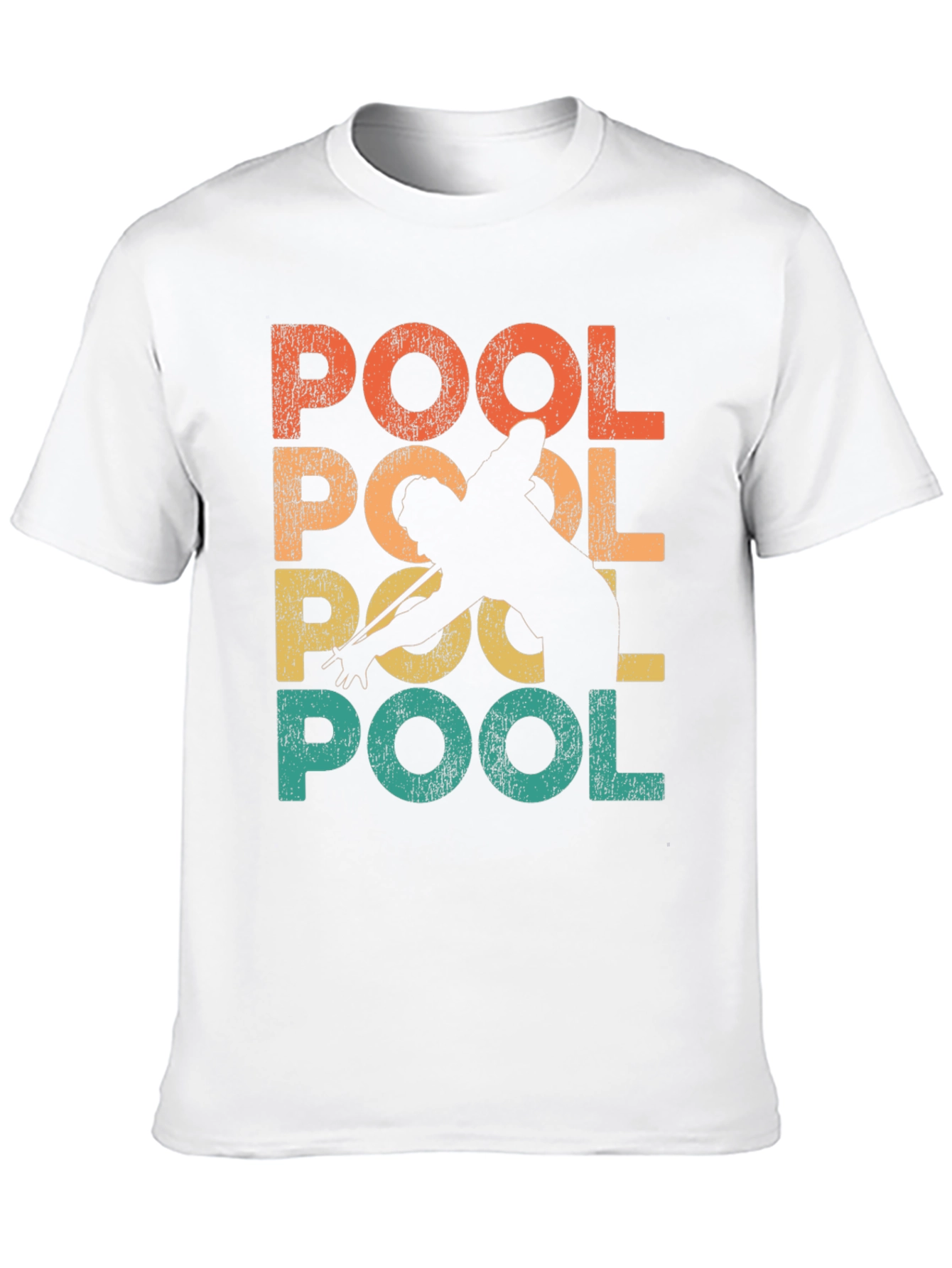 Retro Pool Player Graphic Tee