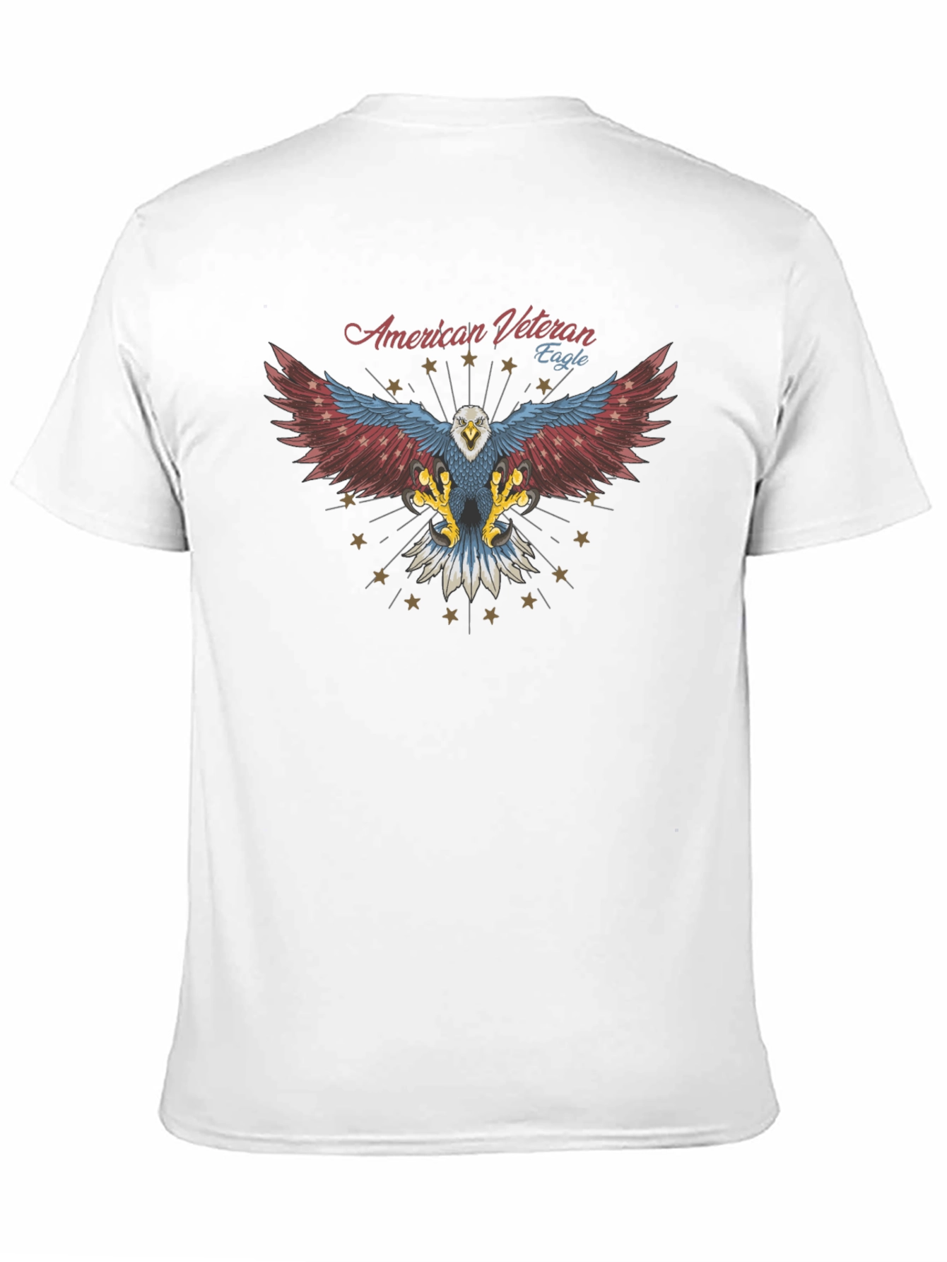 American Veteran Eagle Graphic T-Shirt