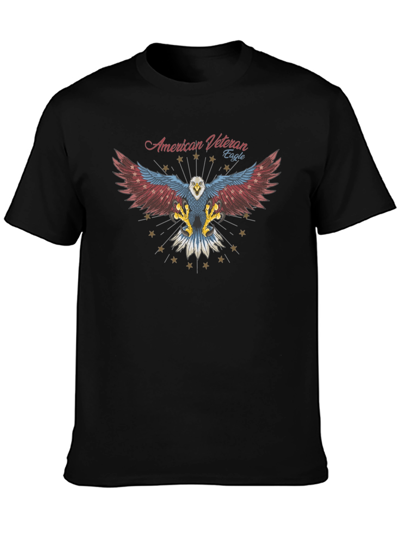 American Veteran Eagle Graphic T-Shirt