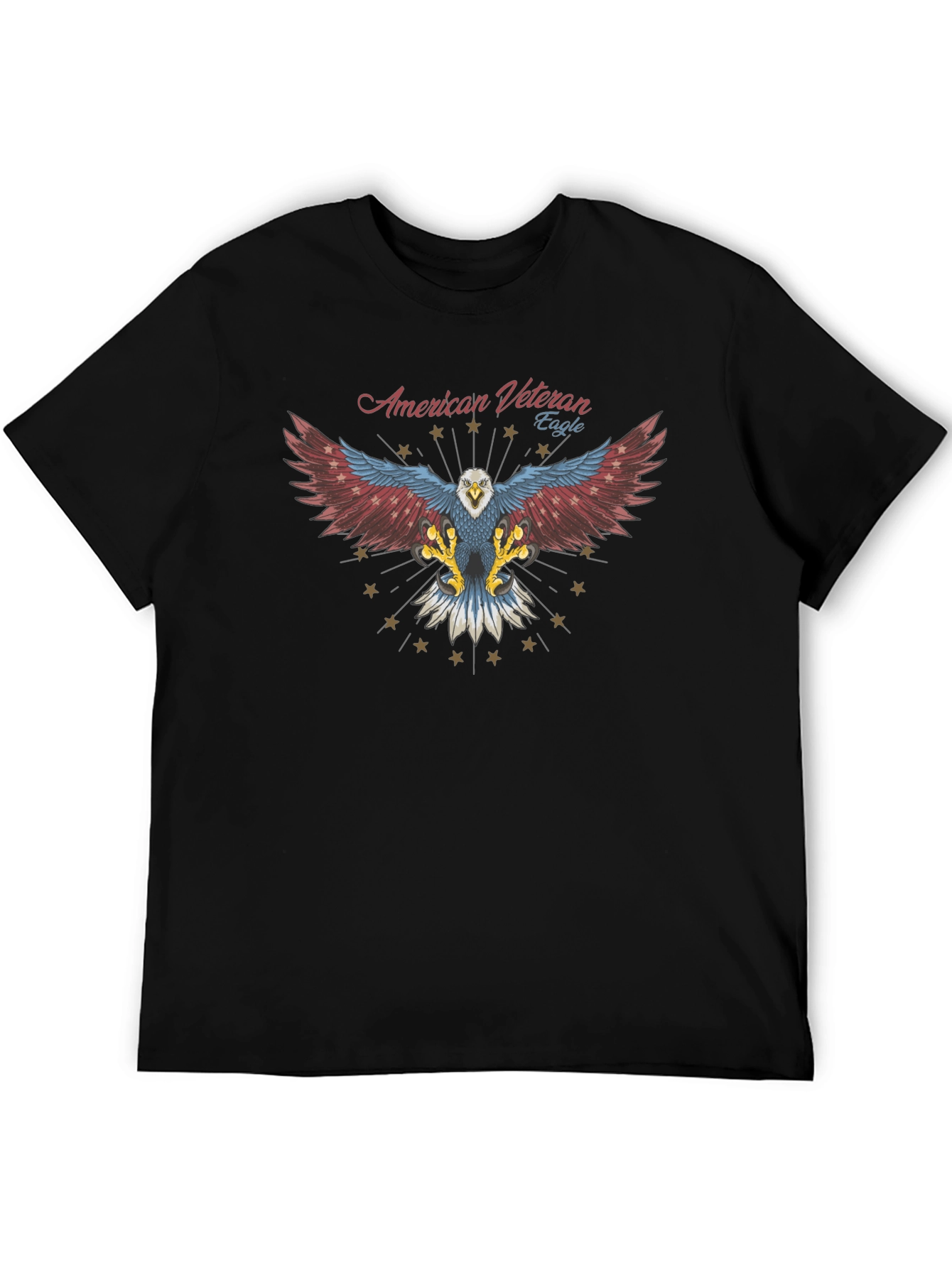 American Veteran Eagle Graphic T-Shirt