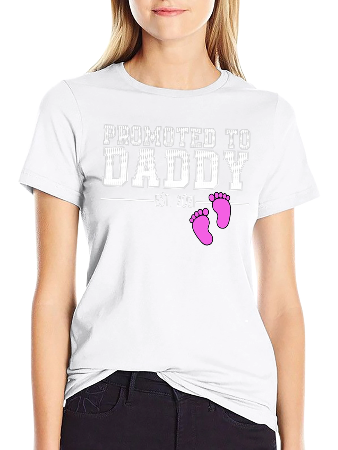 Promoted to Daddy Est. 2021 - New Dad T-Shirt