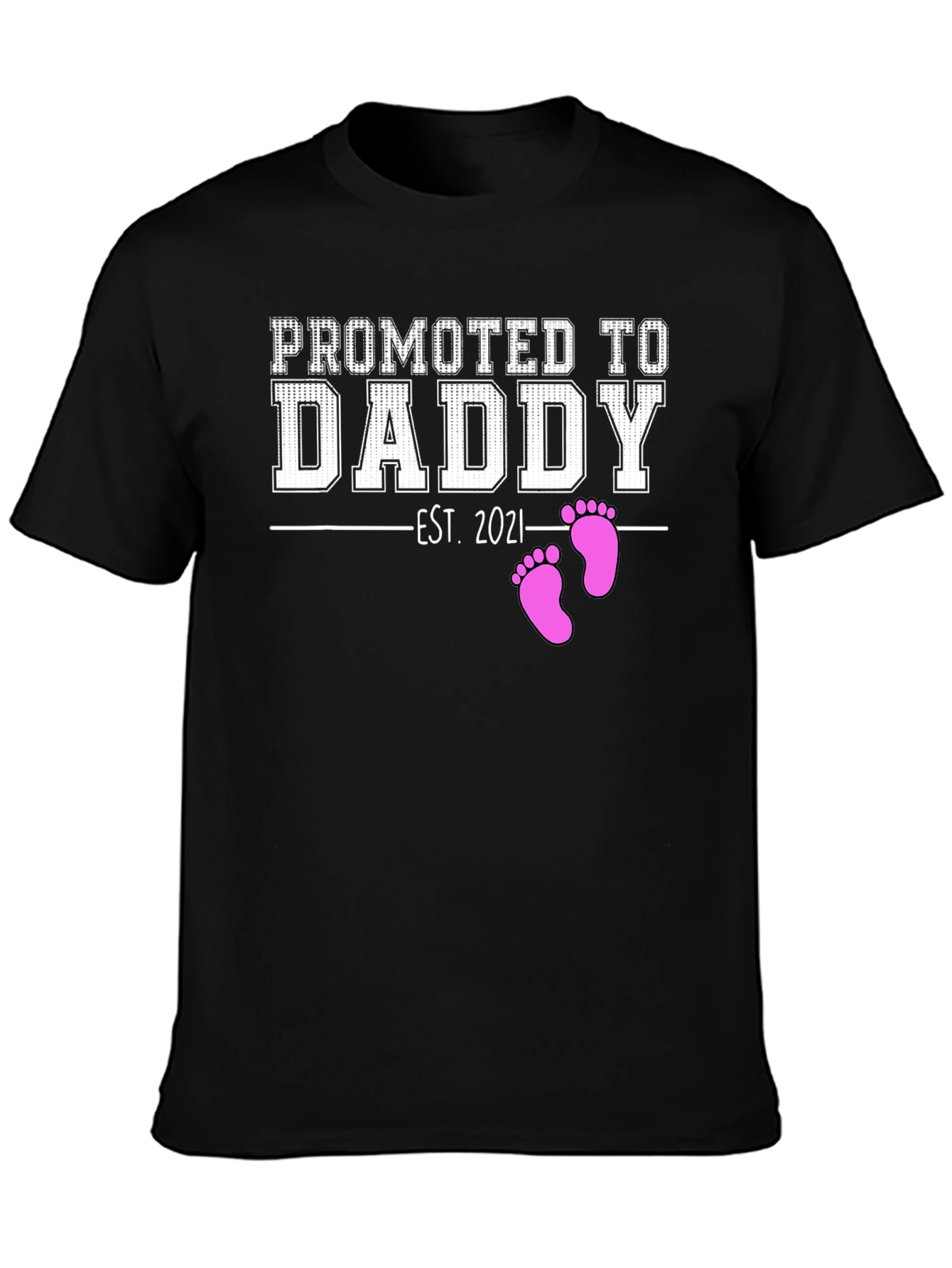 Promoted to Daddy Est. 2021 - New Dad T-Shirt