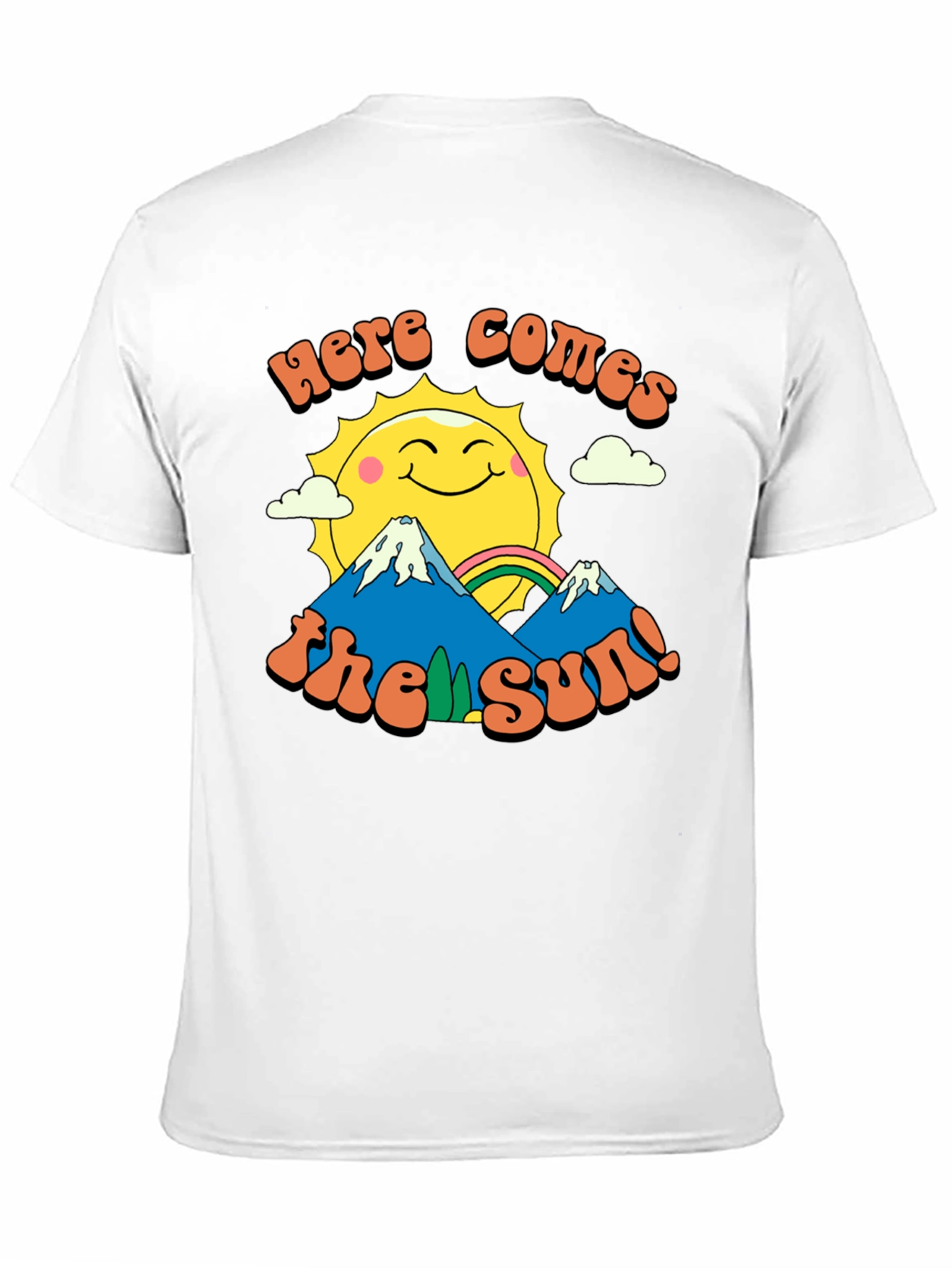 Here Comes the Sun Graphic Tee - Retro Inspired