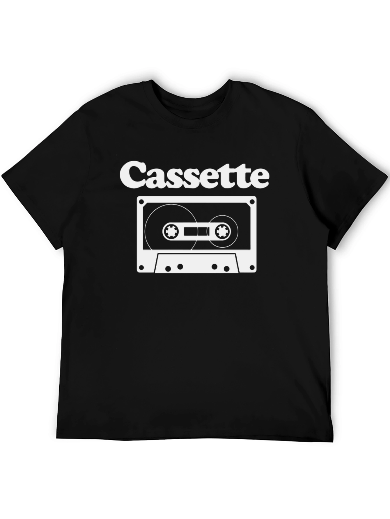 Cassette Tape Graphic Tee - Retro Music T-Shirt