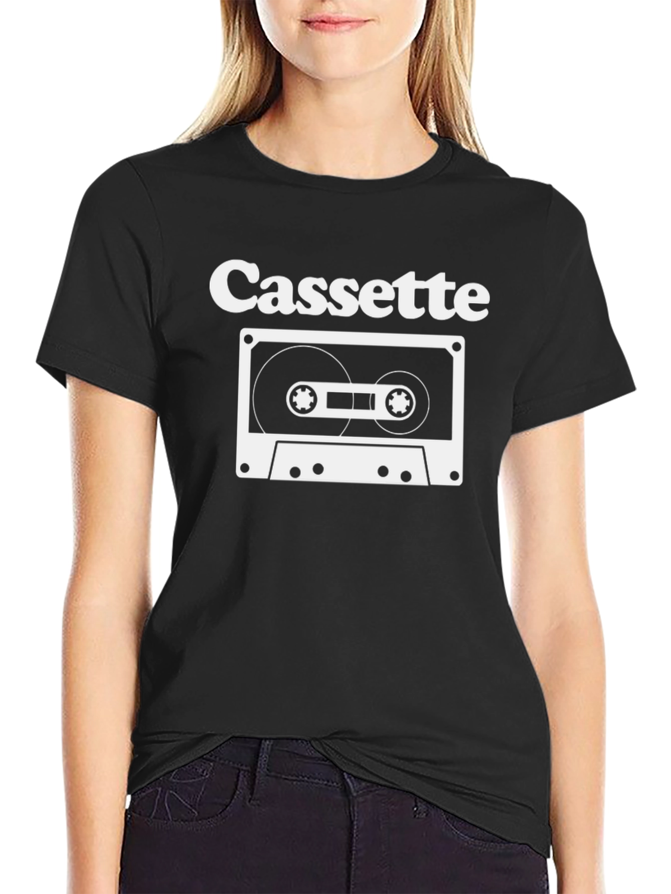 Cassette Tape Graphic Tee - Retro Music T-Shirt
