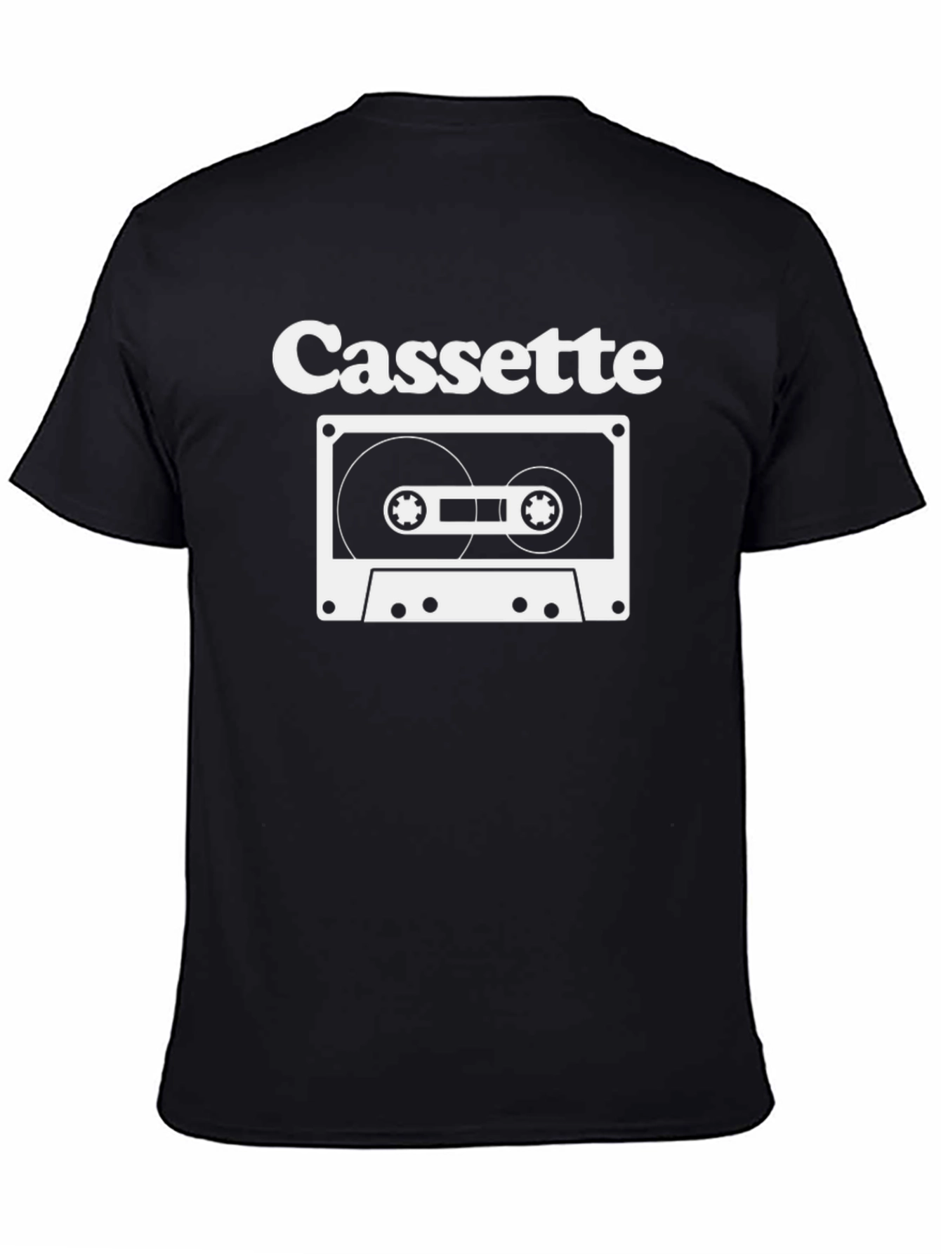 Cassette Tape Graphic Tee - Retro Music T-Shirt