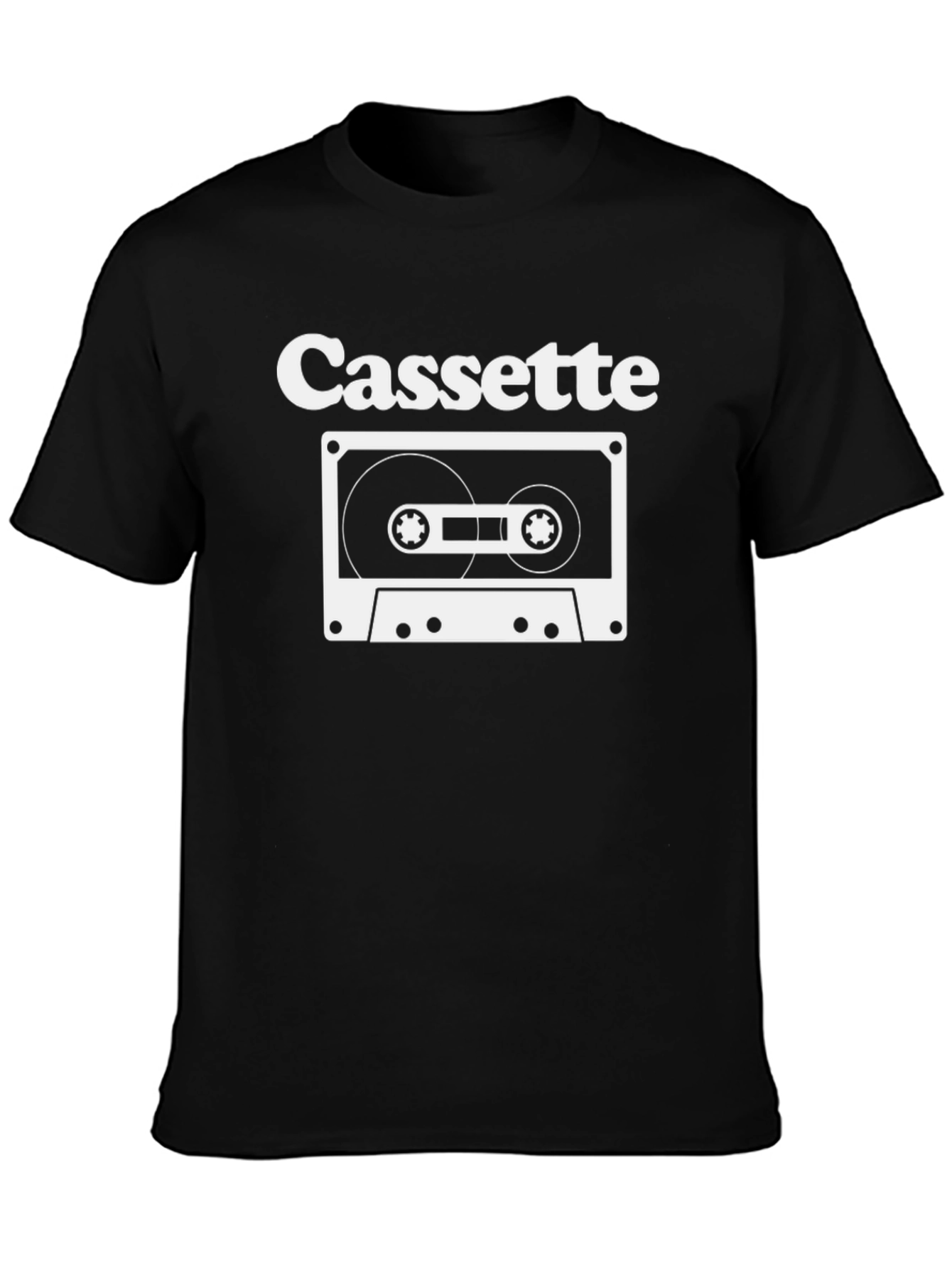 Cassette Tape Graphic Tee - Retro Music T-Shirt