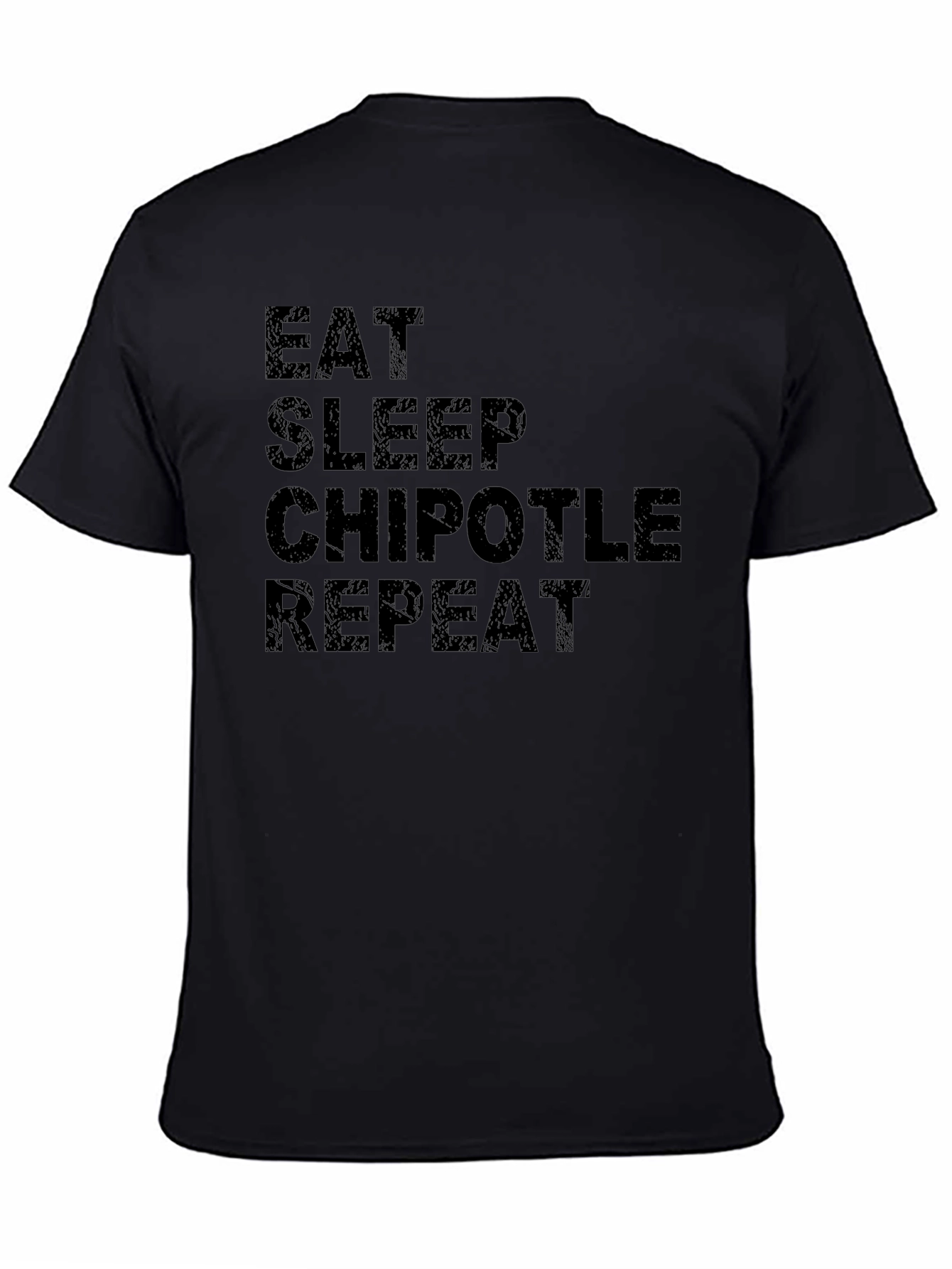 Eat Sleep Chipotle Repeat Graphic Tee