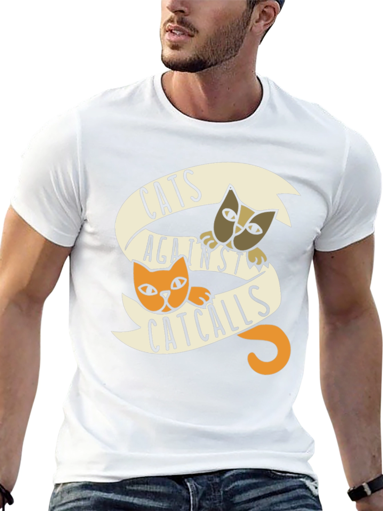 Cats Against Catcalls Graphic Tee
