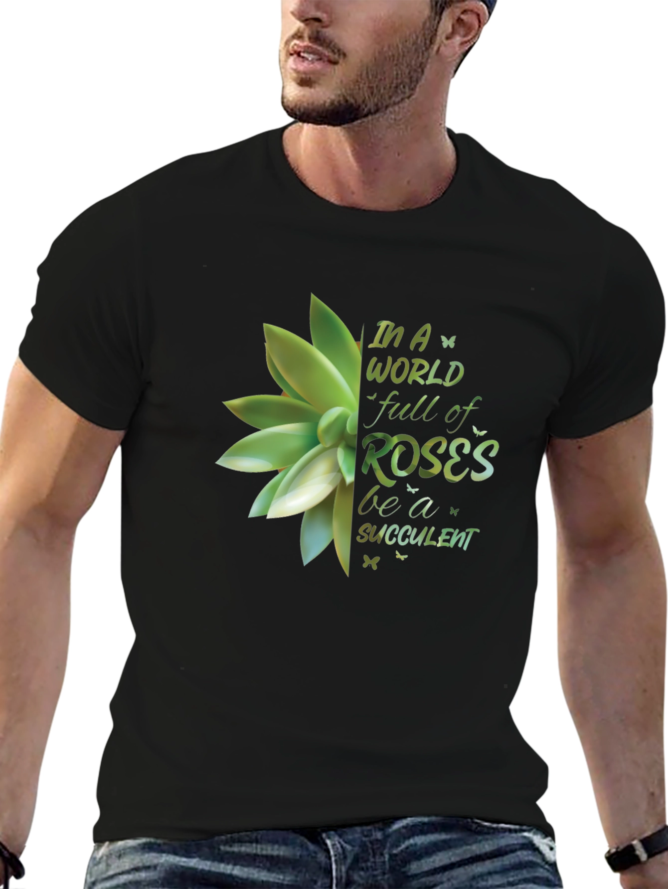 Succulent Graphic Tee - Be A Succulent!