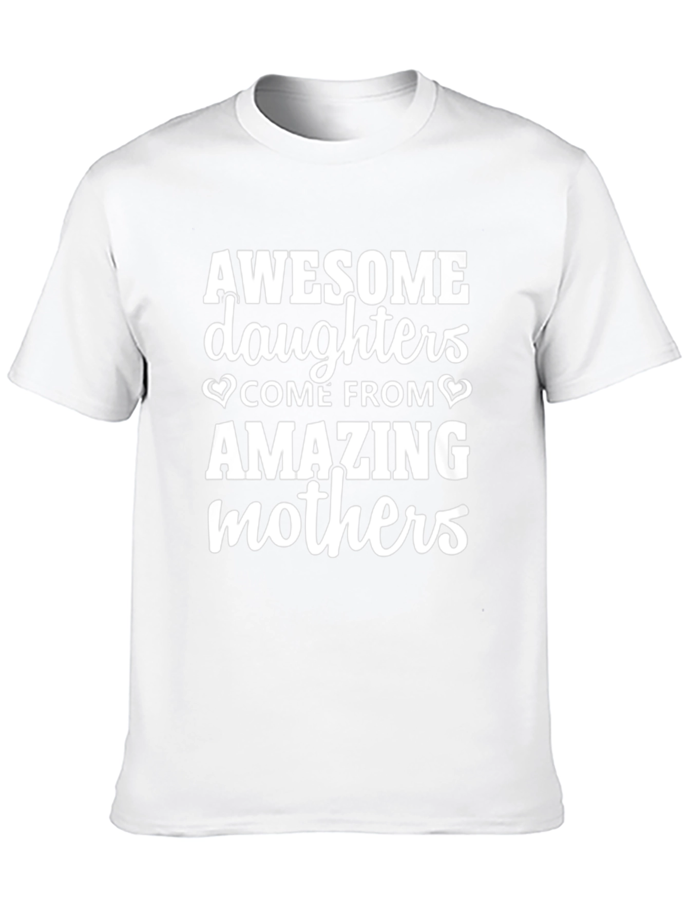 Awesome Daughters Amazing Mothers T-Shirt