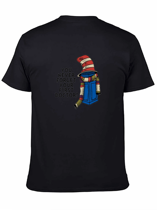 Dr. Who Inspired T-Shirt: Never Forget Your First Doctor