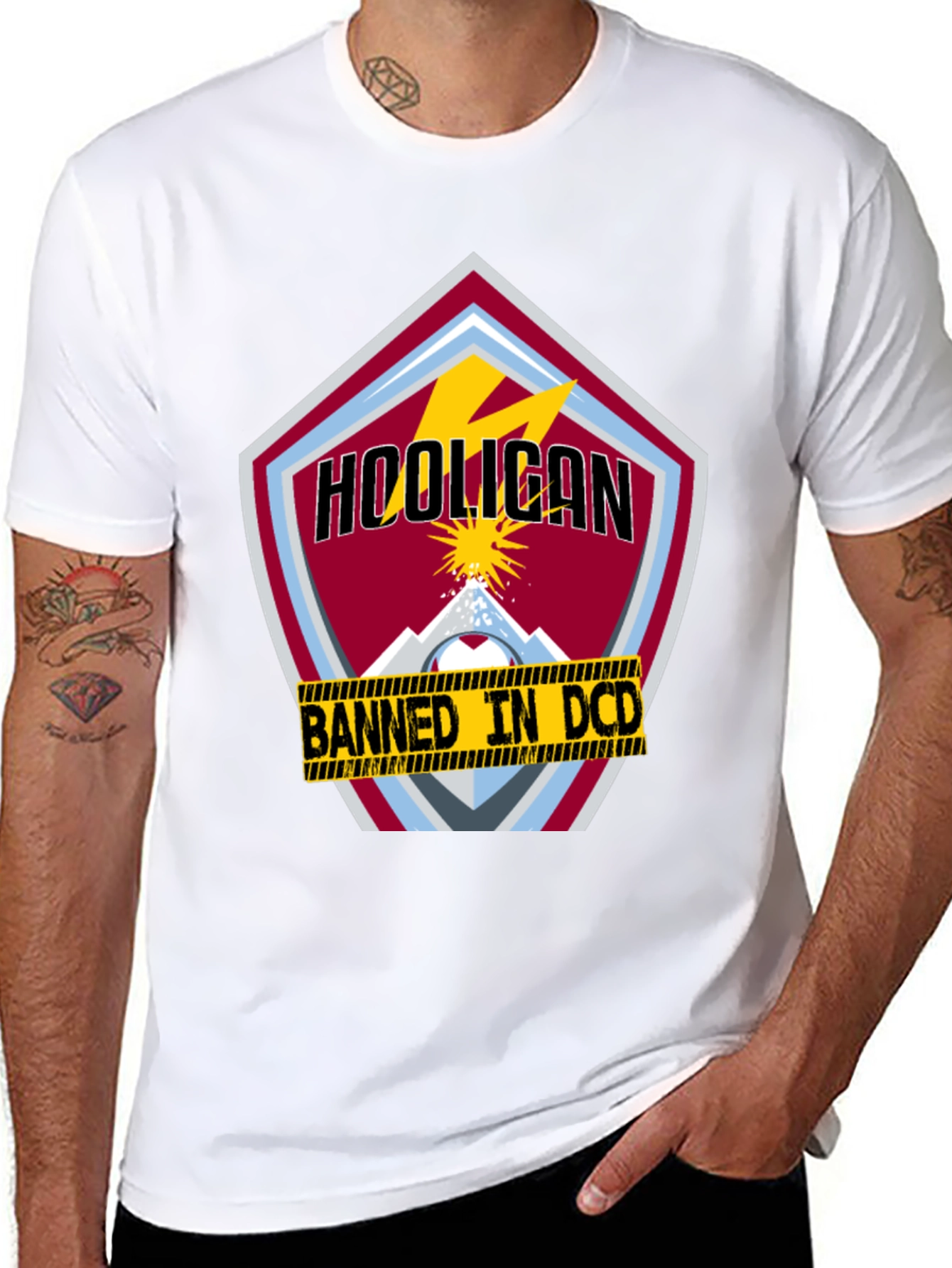 Hooligan Banned T-Shirt - Fan Apparel