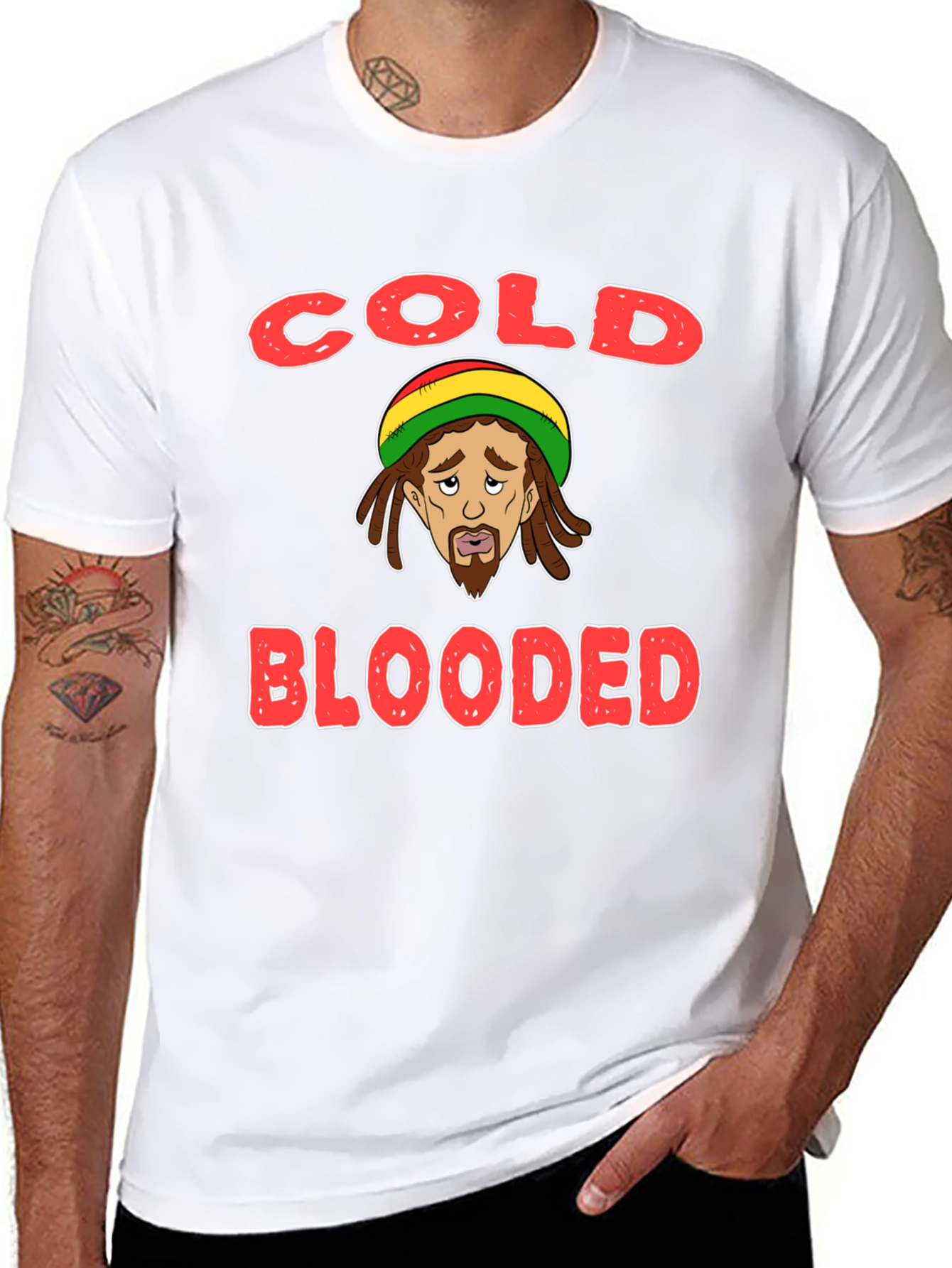 Cold Blooded Rasta T-Shirt