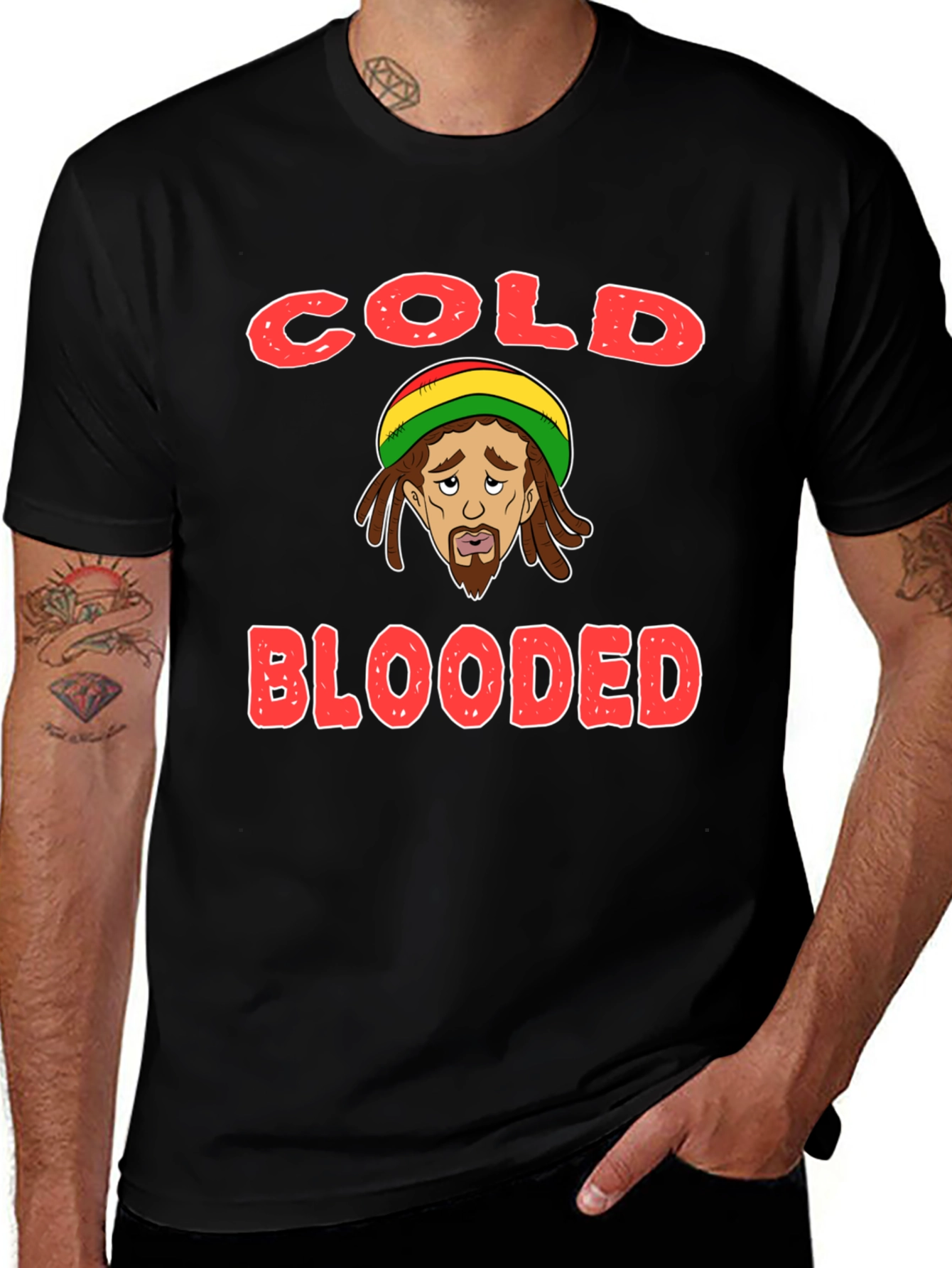 Cold Blooded Rasta T-Shirt