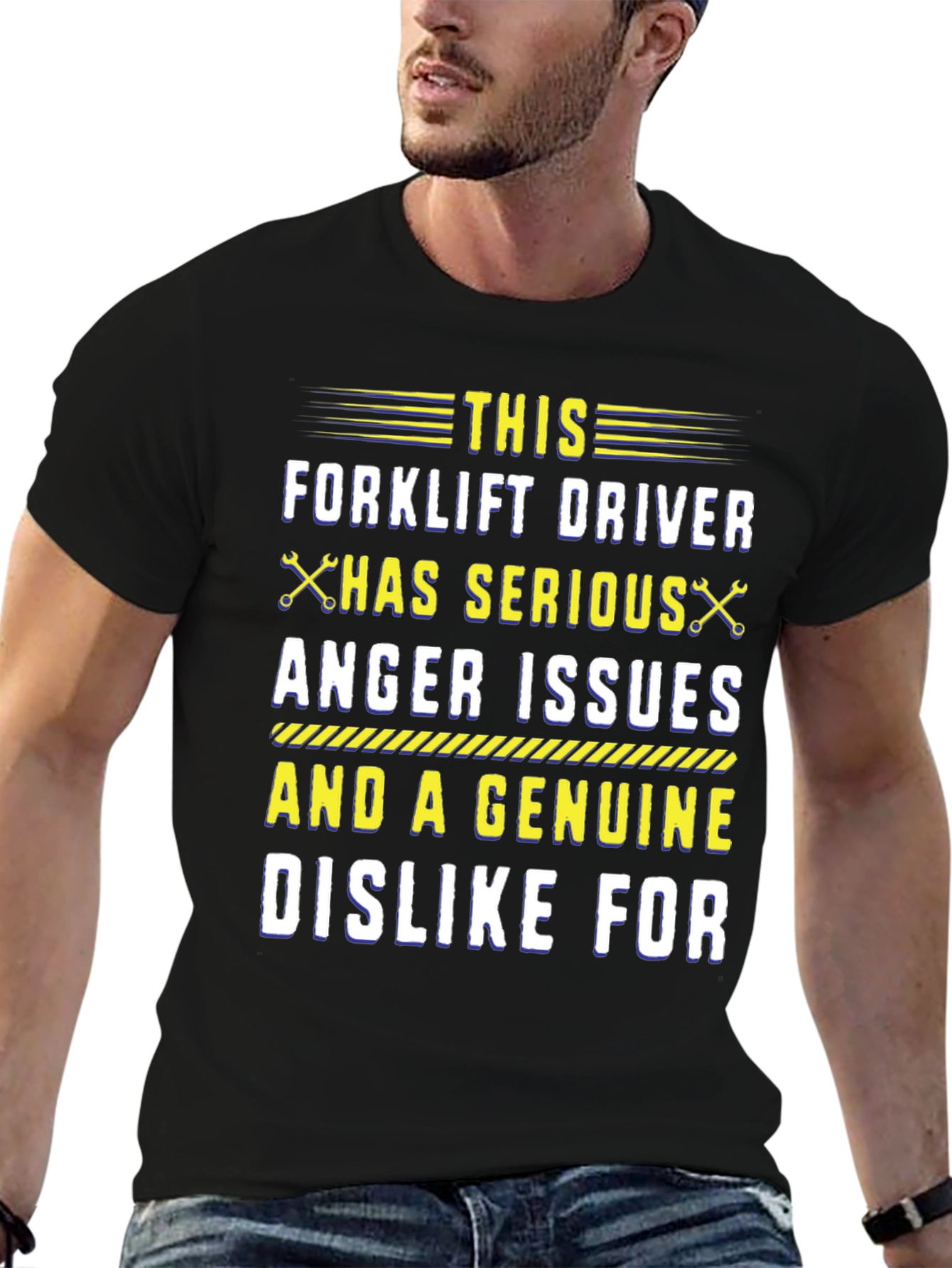 Forklift Driver Anger Issues Graphic Tee