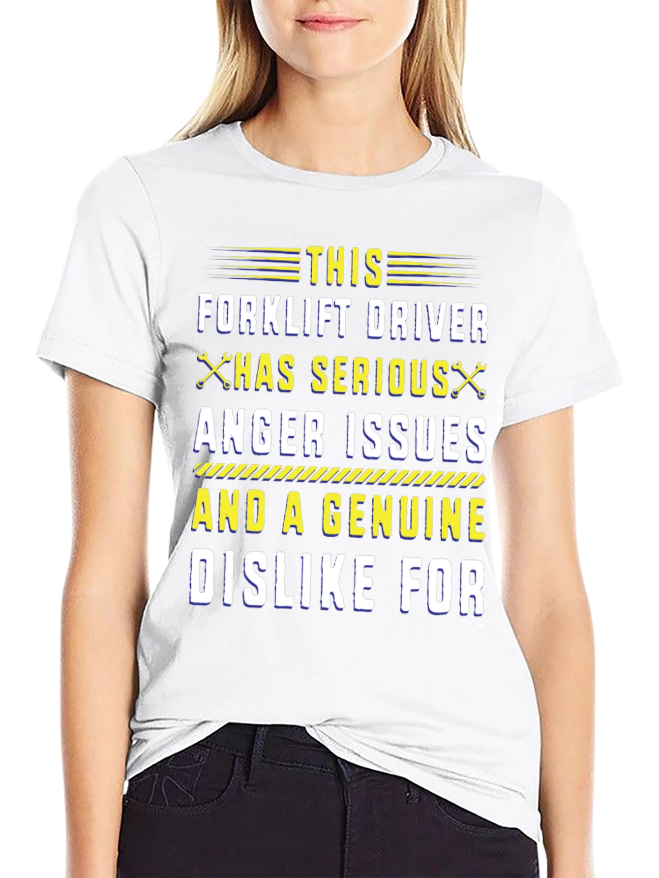 Forklift Driver Anger Issues Graphic Tee