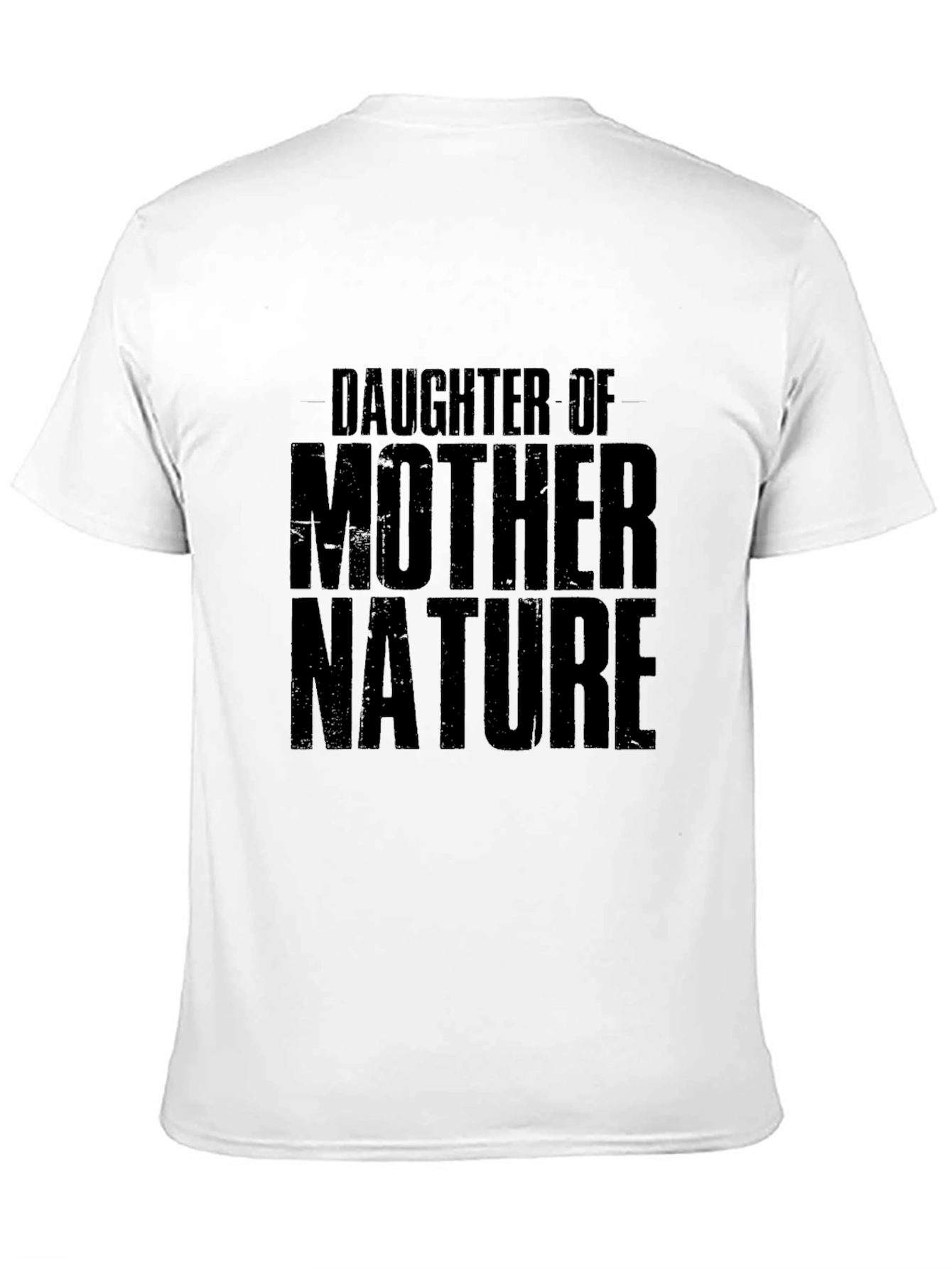 Daughter of Mother Nature Black T-Shirt