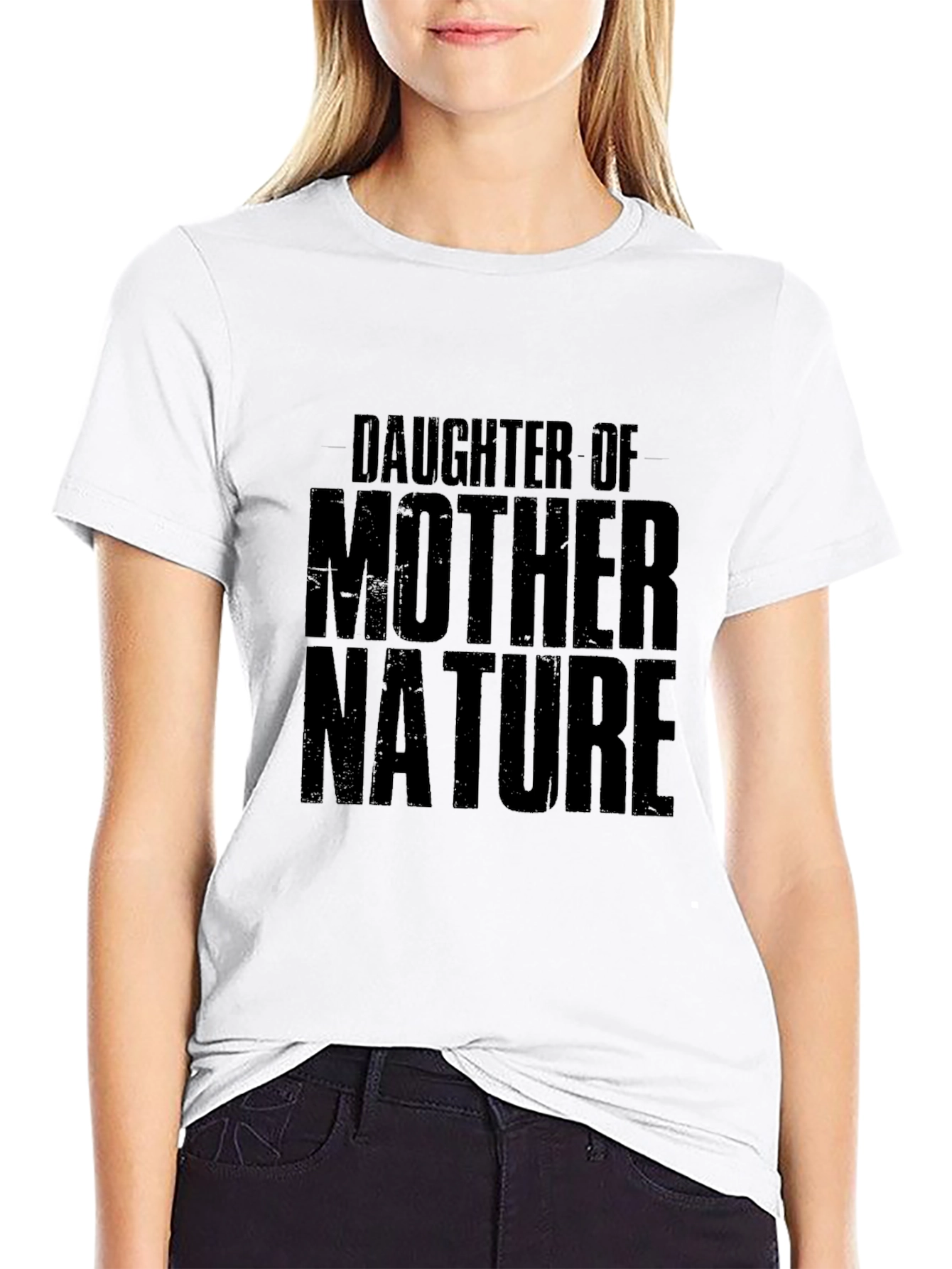 Daughter of Mother Nature Black T-Shirt