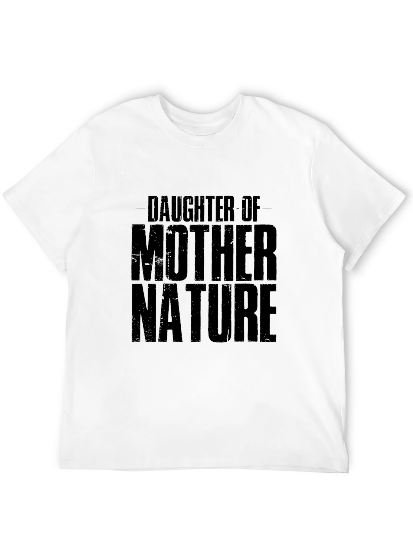 Daughter of Mother Nature Black T-Shirt