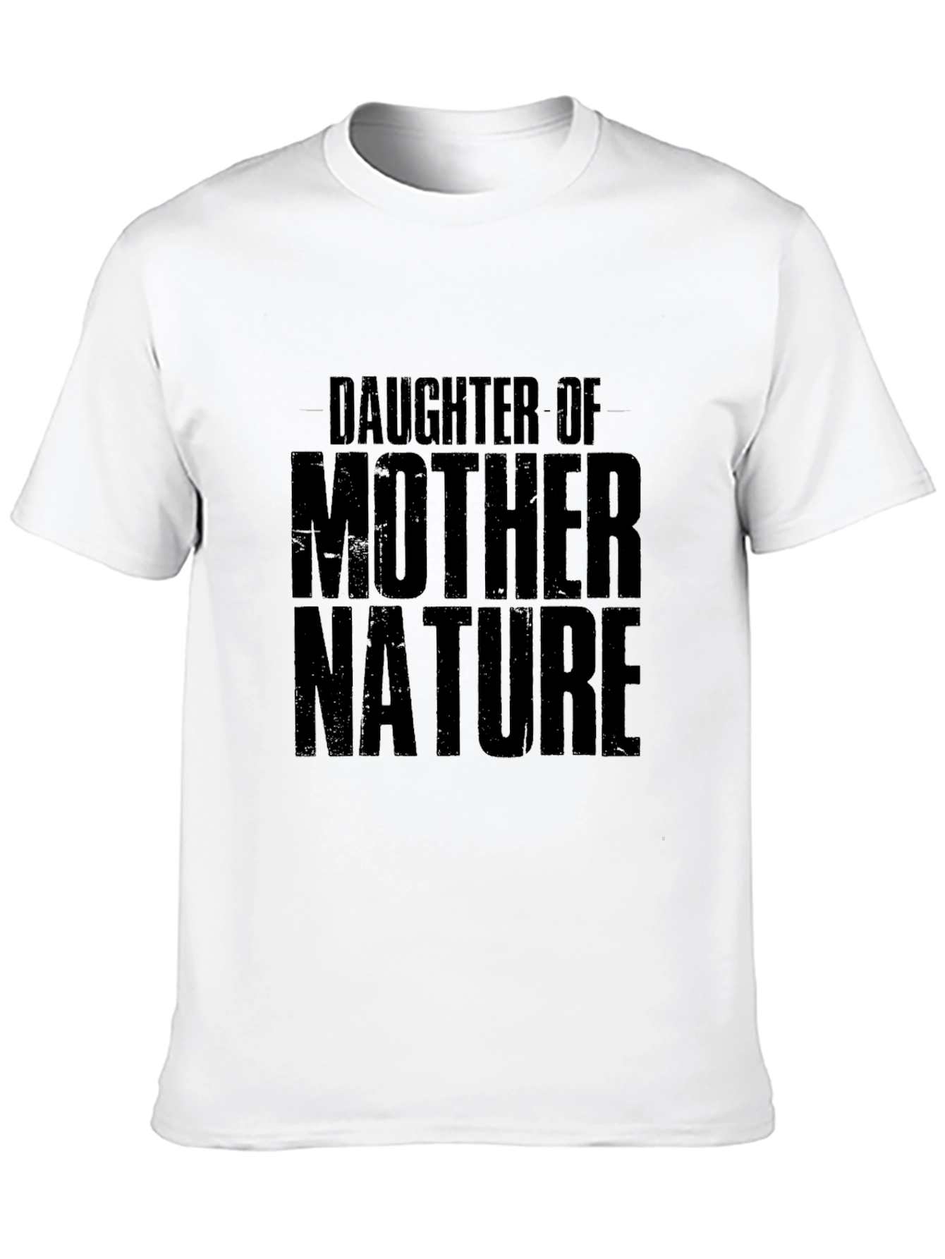 Daughter of Mother Nature Black T-Shirt