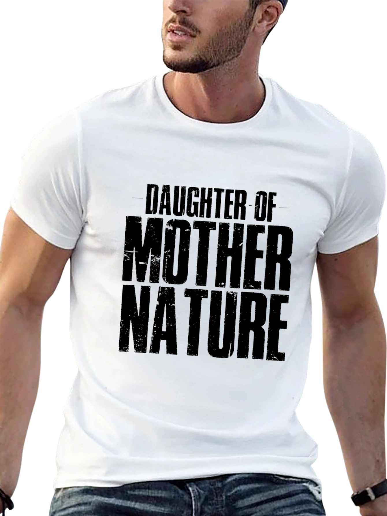 Daughter of Mother Nature Black T-Shirt