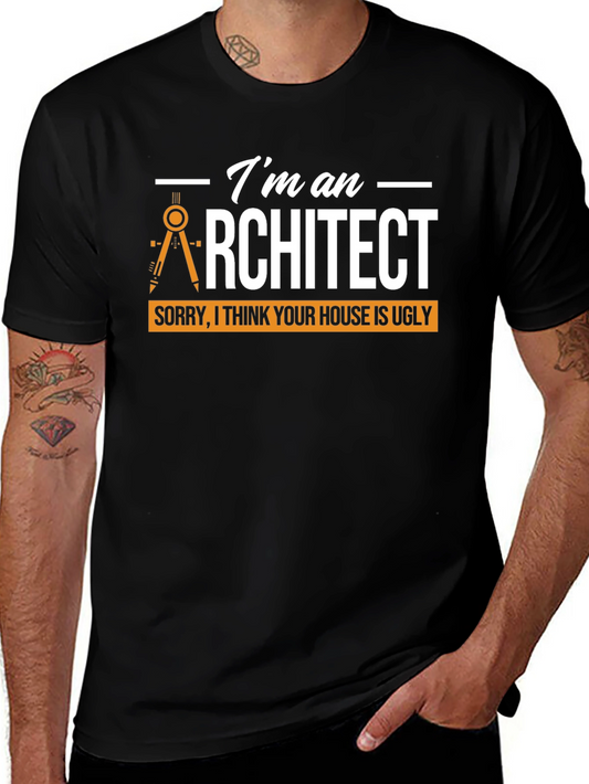 Architect Humor T-Shirt - Ugly Houses