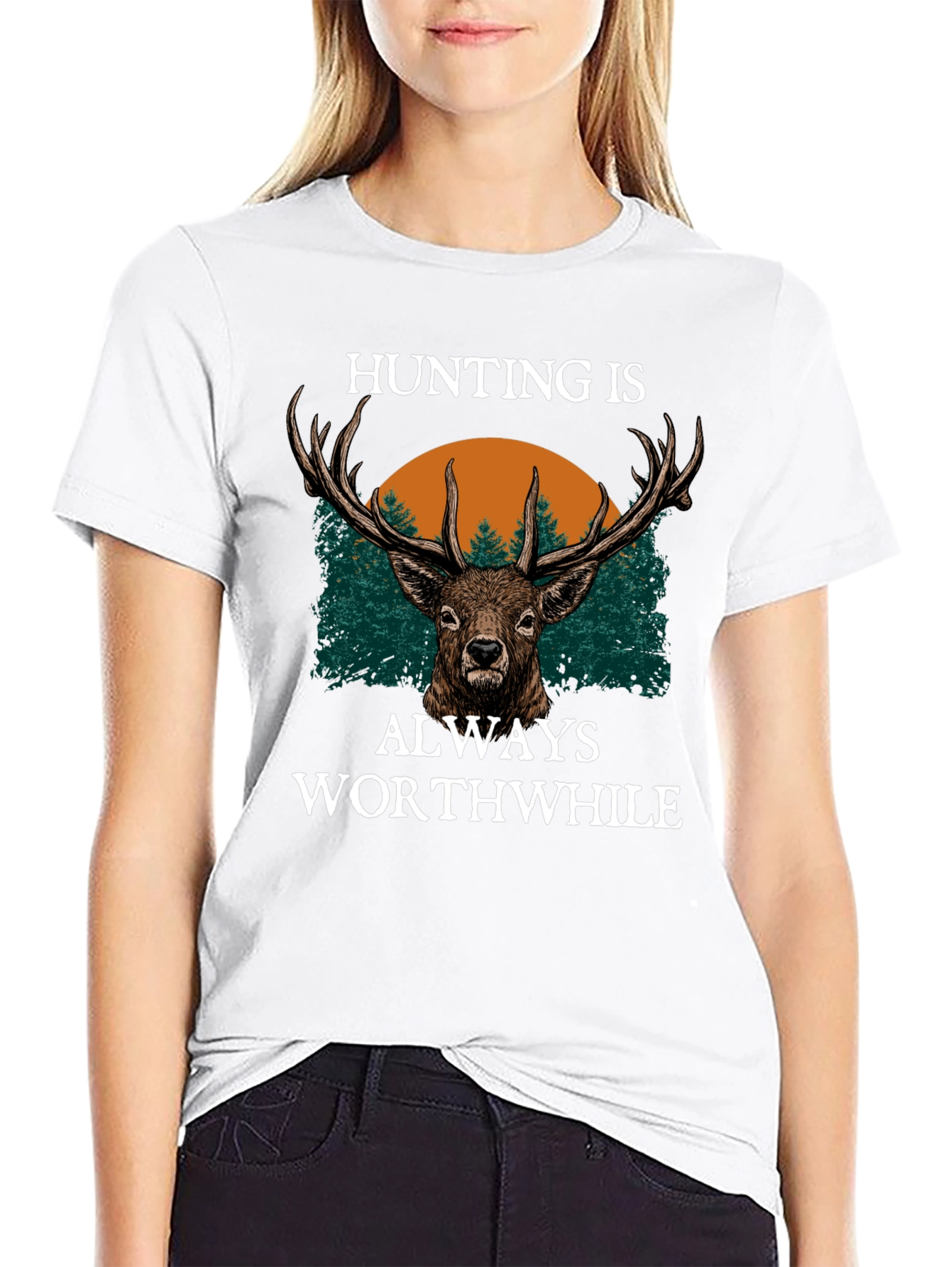 Hunting is Always Worthwhile Graphic Tee